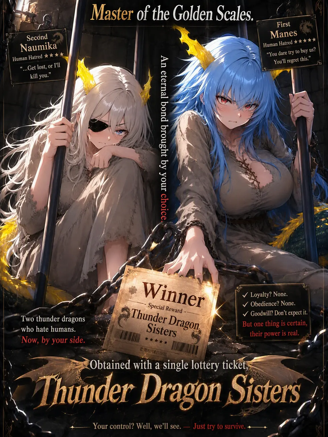 RoughLabel0010의 Thunder Dragon Sisters