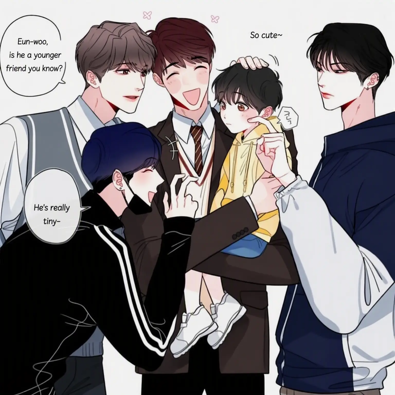 Levi_LB_200c의 Wooseok, Sihun, Woohyuk, Sion