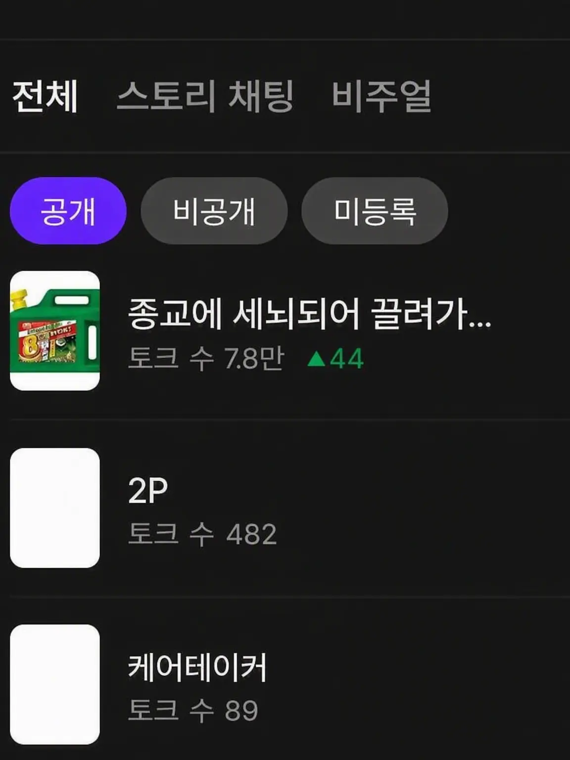 No8_Ishmael의 종교에 세뇌, 최면되어 끌려간 찬스
