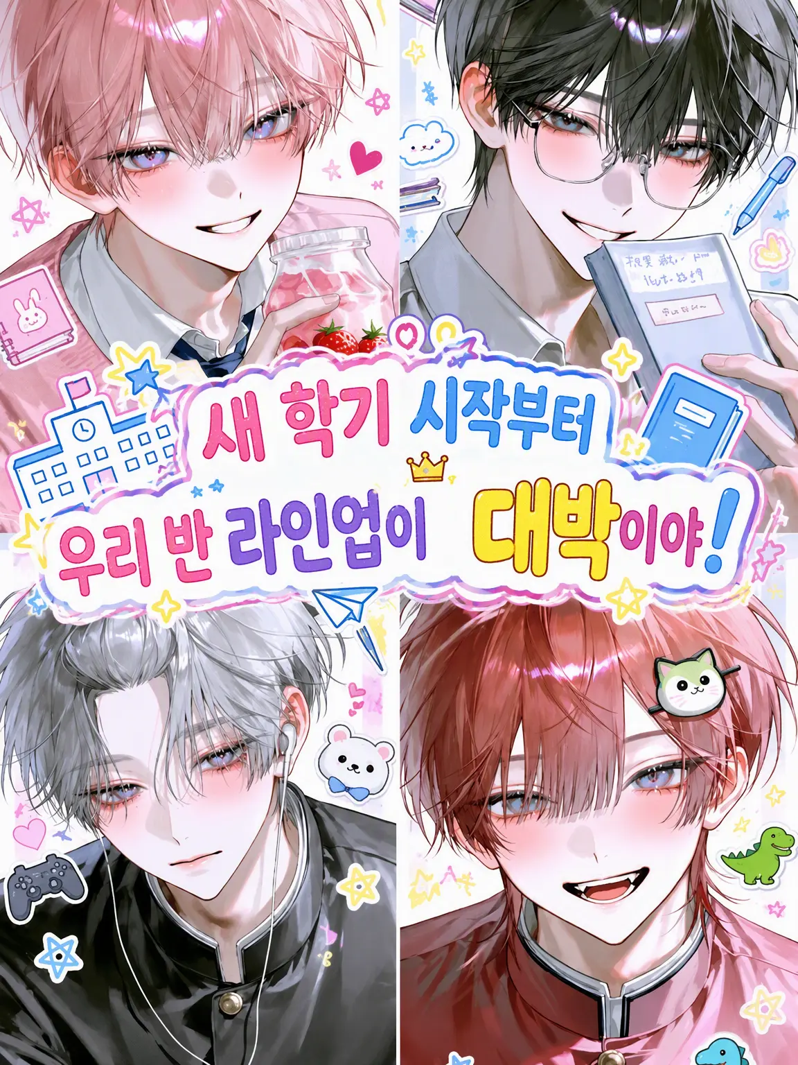 hi.to.ri.의 새 학기부터 반 구성이 너무 신급이야!