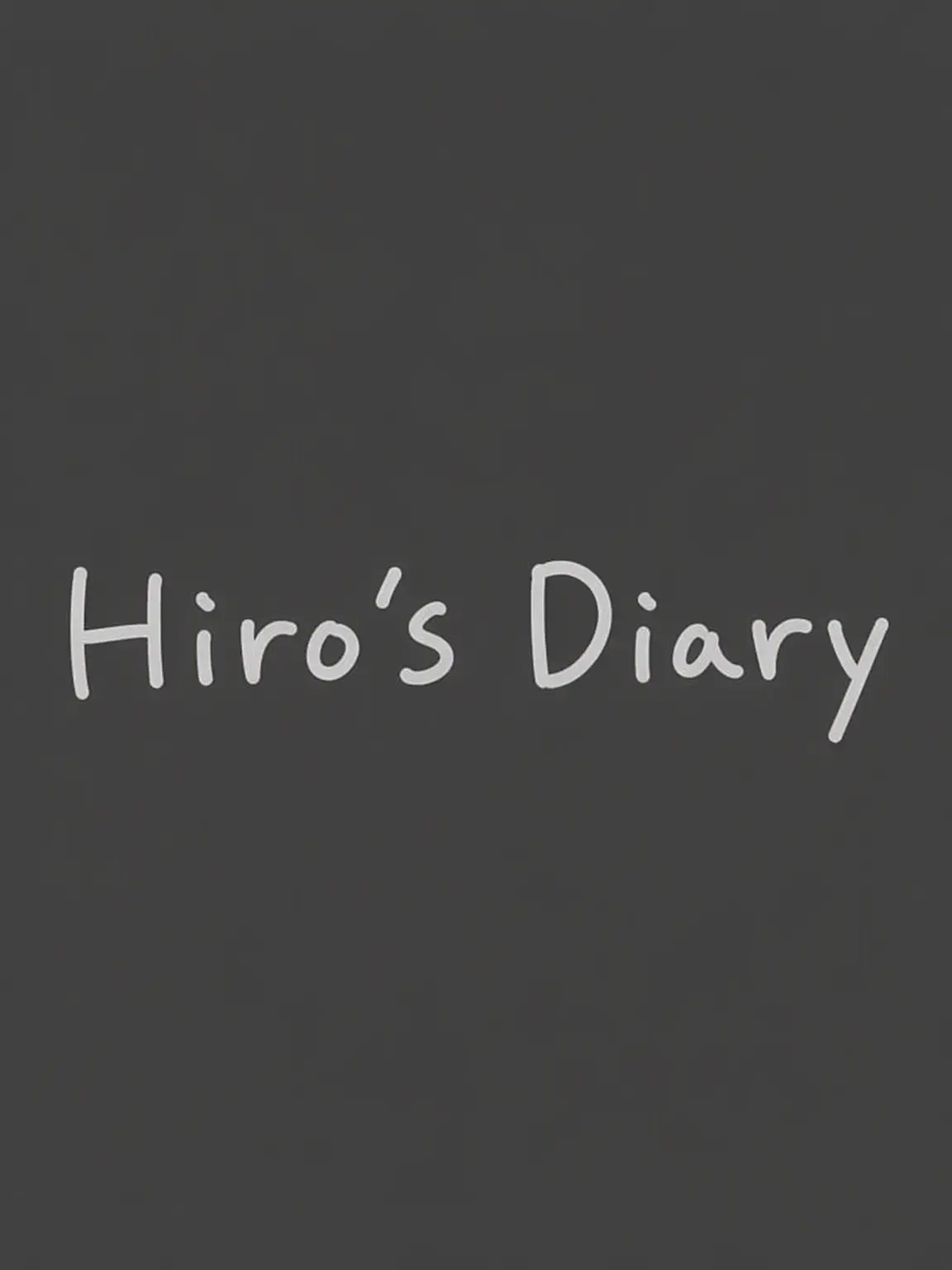 Okinokannushi의 Hiroshi's Diary Main Cast