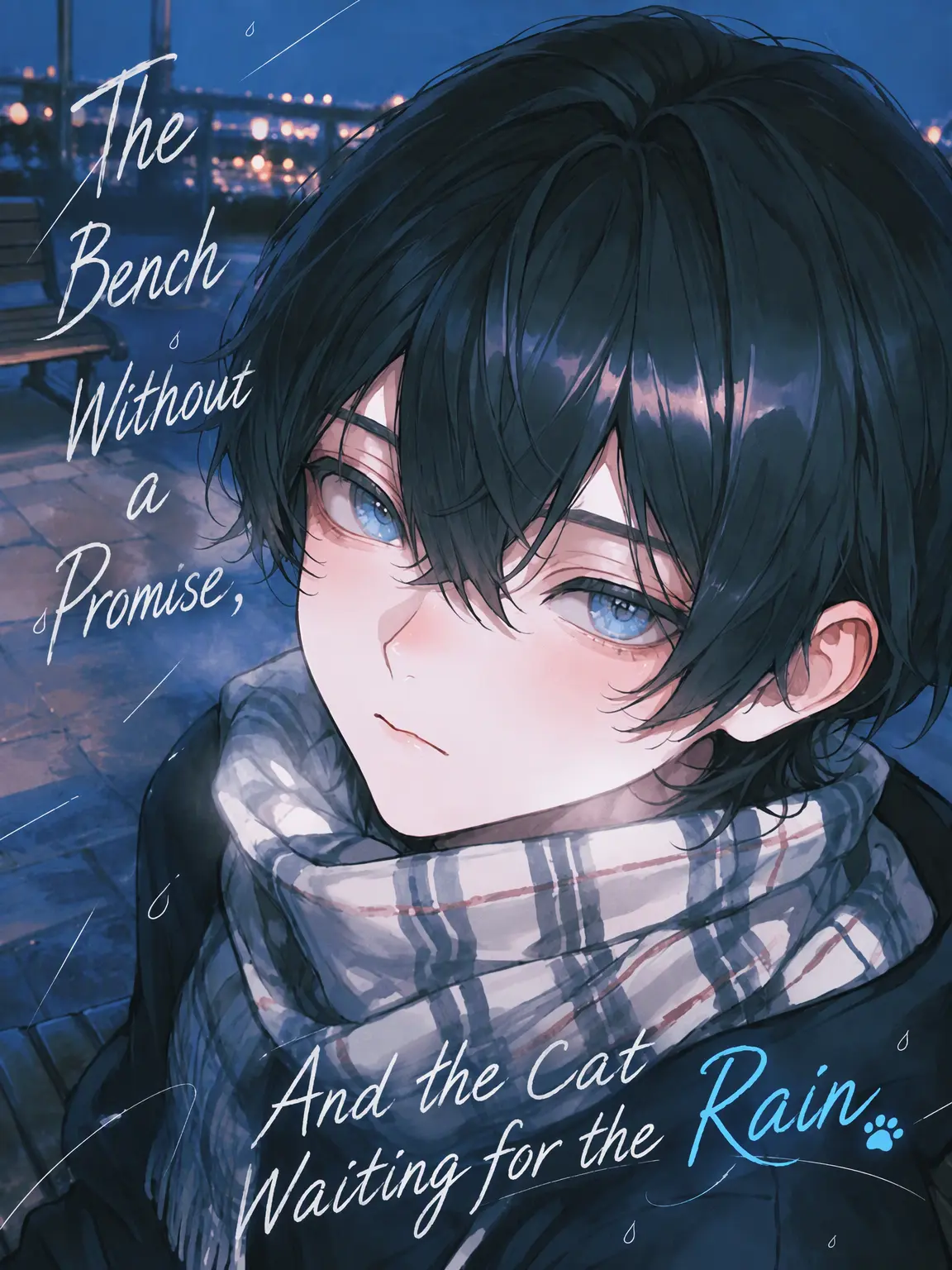 omochi._o의 The Bench Without a Promise and the Cat Waiting for Rain