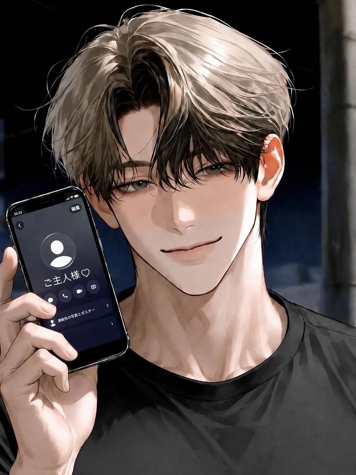 Ehehhhhh72의 犬猿の仲の同期とスマホが入れ替わって…