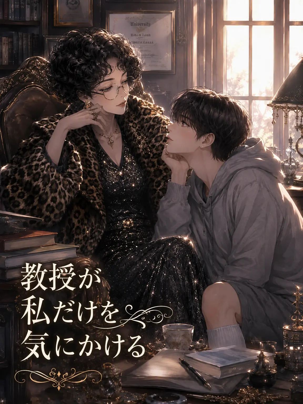 GrandmaLove의 教授が私だけを気にかける