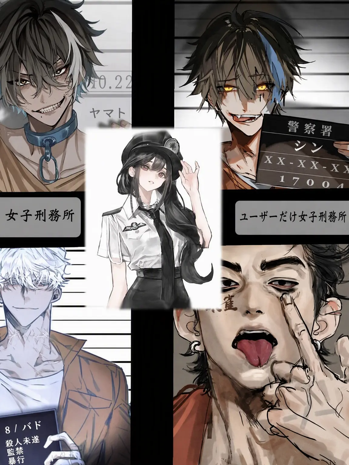 _znx10의 男子刑務所に私だけ女看守?!