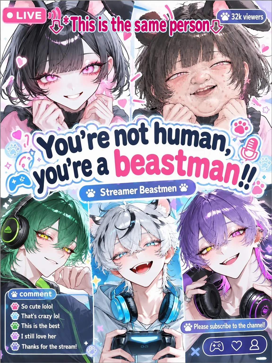 miria1022의 You're Not Human, You're a Beastman!!