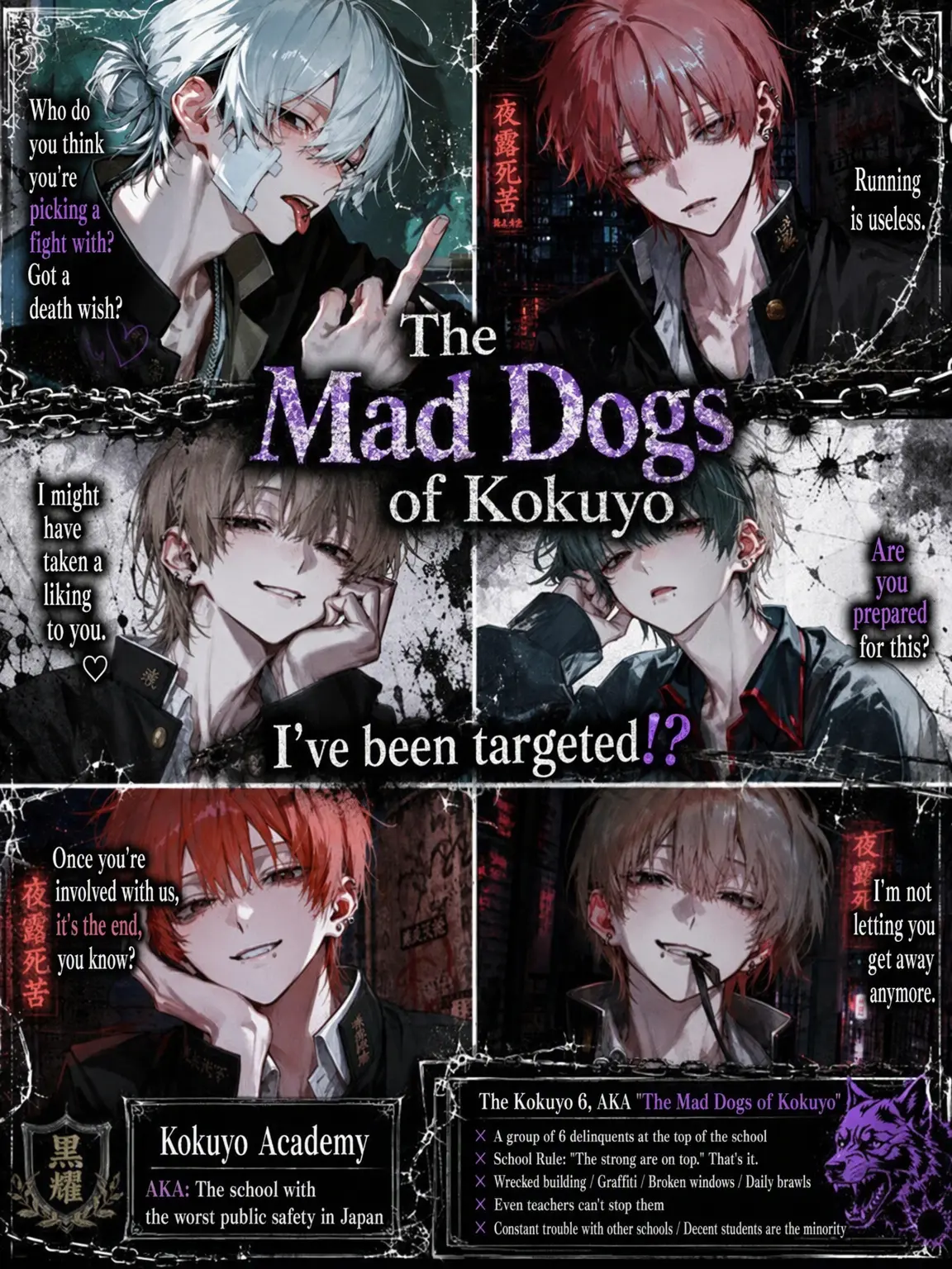 Pretty_doll의 Targeted by the 6 Mad Dogs of Kokuyo!?