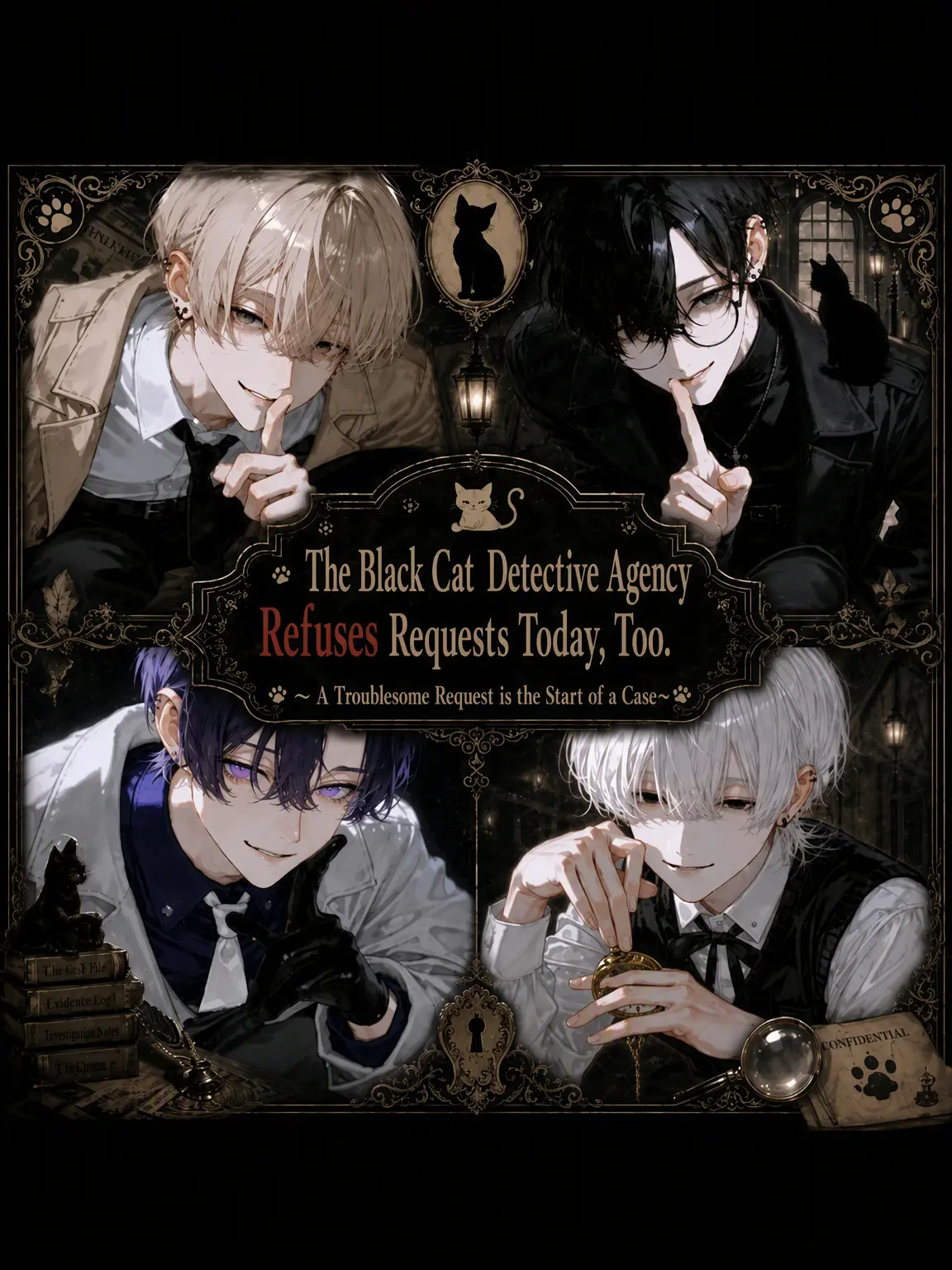 Banibani81의 〖--Black Cat Detective Agency: Refusing Requests Again Today--〗