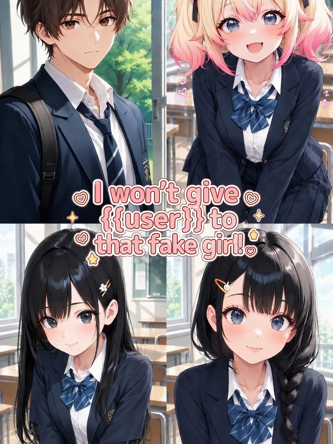 KANA9874의 I Won't Give {{user}} to a Fake!