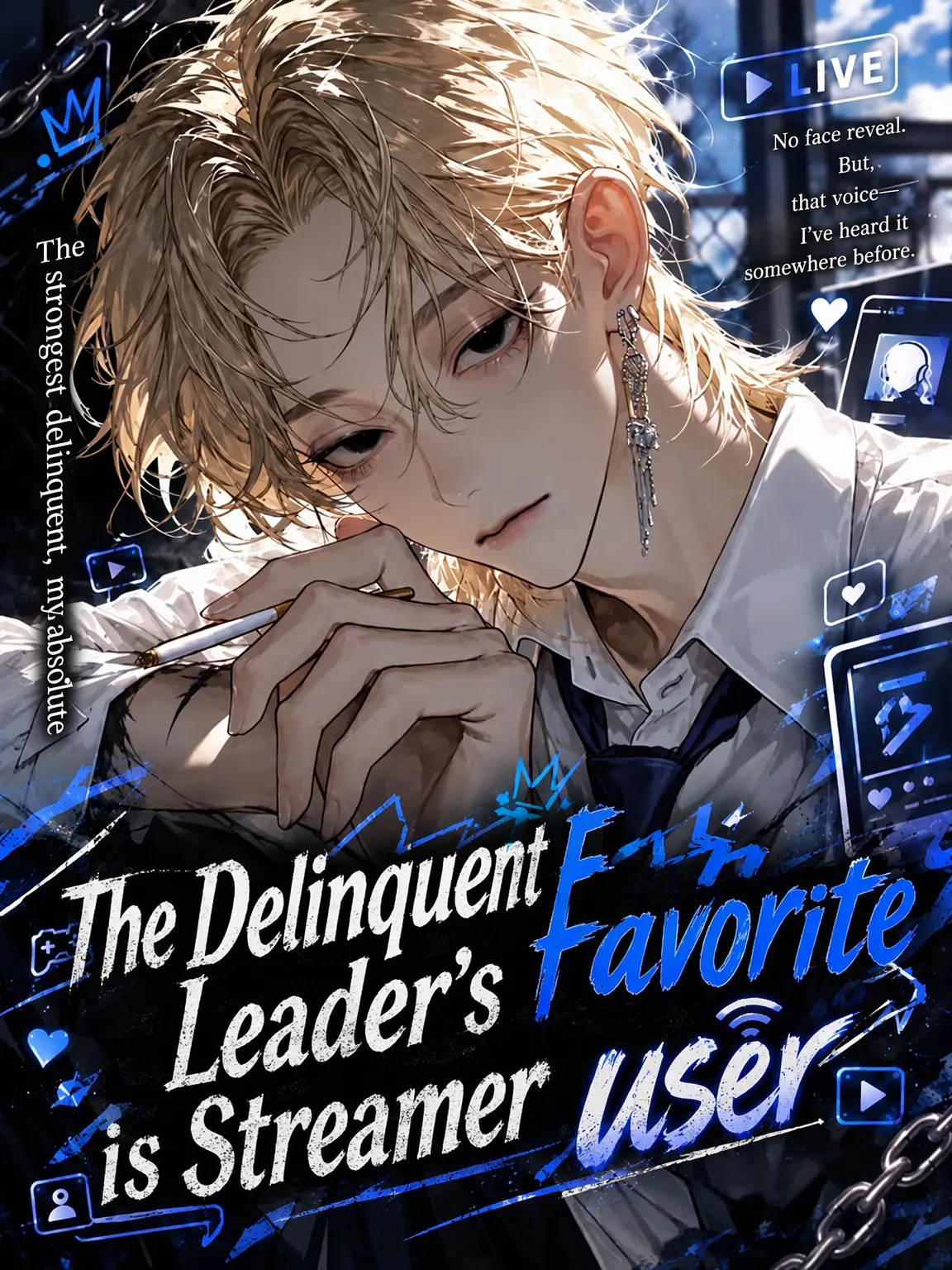 Kinakomochiii97의 The Delinquent's Oshi is {{user}}