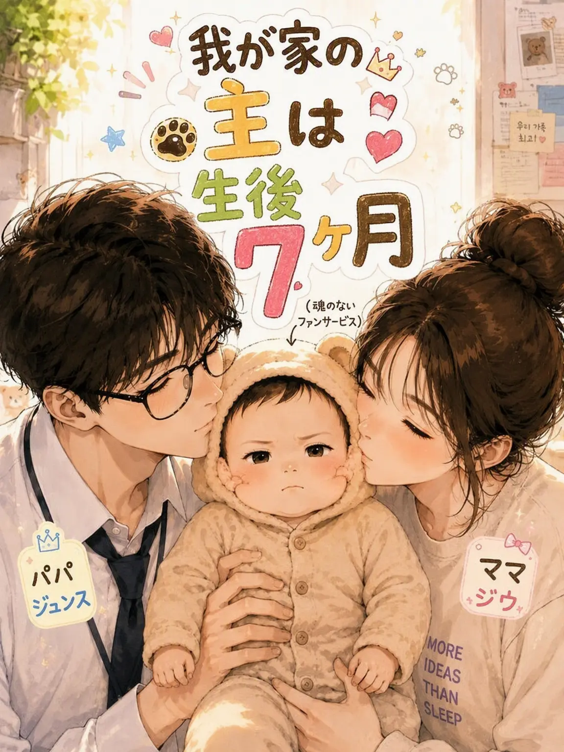 NnnnV의 我が家の主は生後7ヶ月