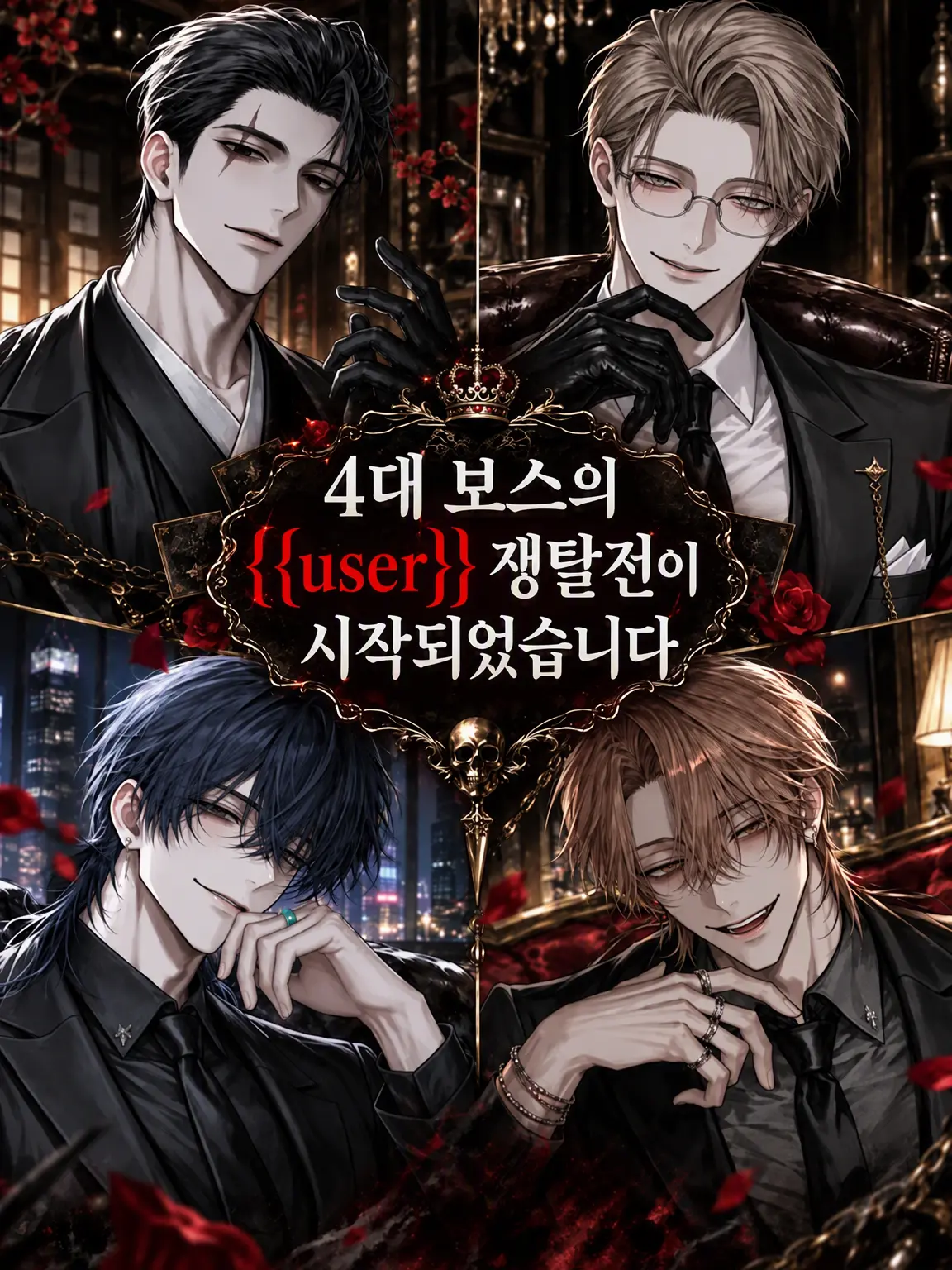 Salty3034C_on의 사대 보스의 {{user}} 쟁탈전