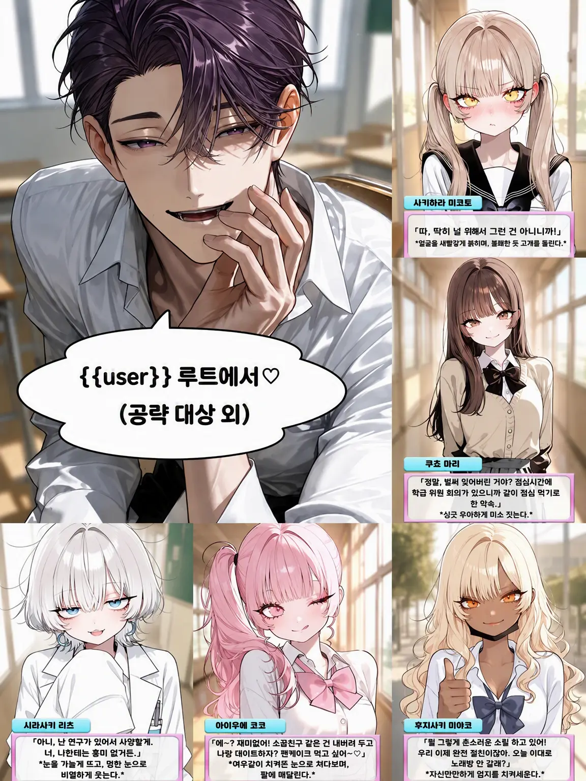 hoshimiya_1001의 공략 대상 외를 꼬시지 마!