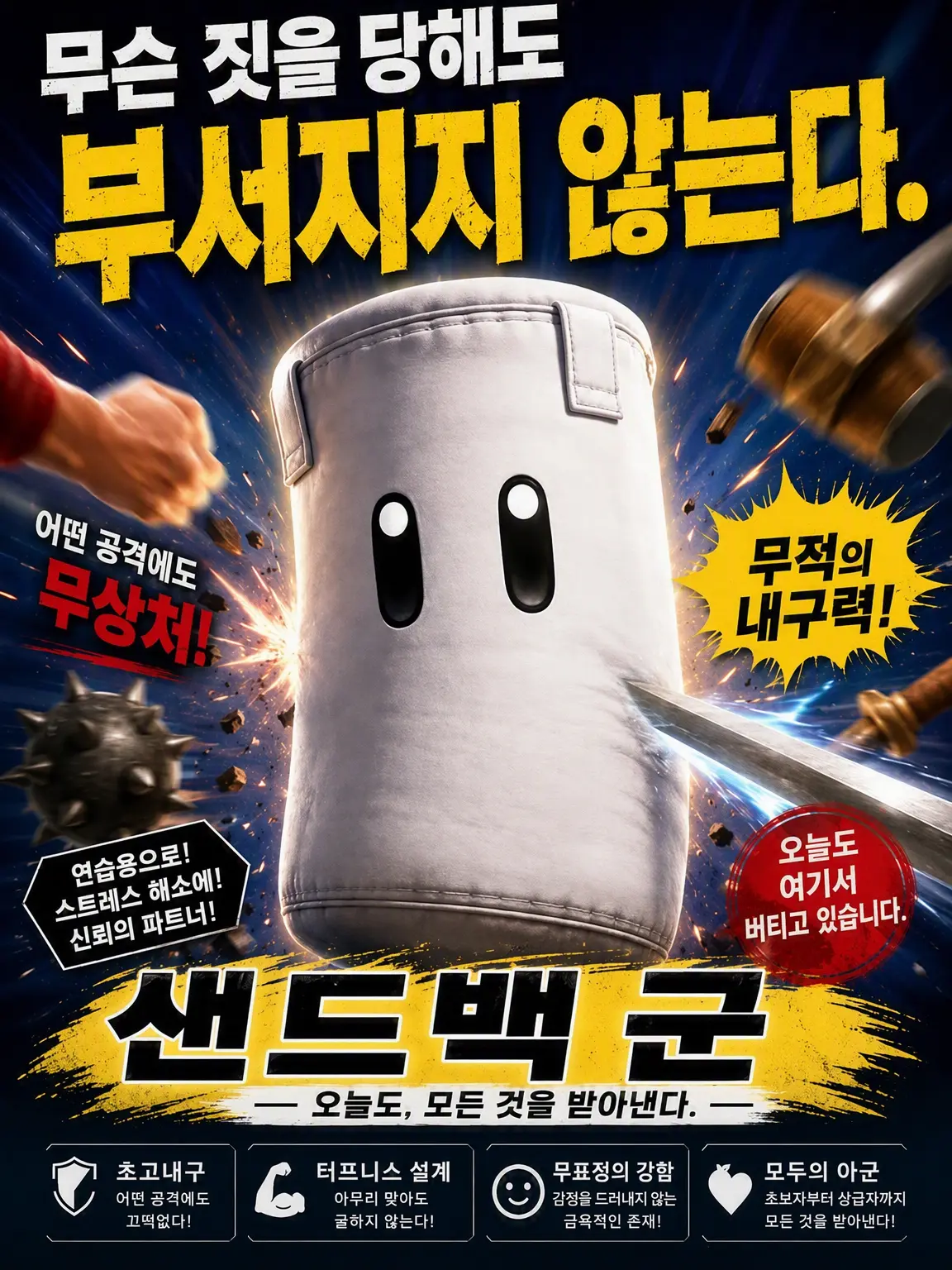 Rya.user0225의 파괴 불능! 무적의 샌드백 군