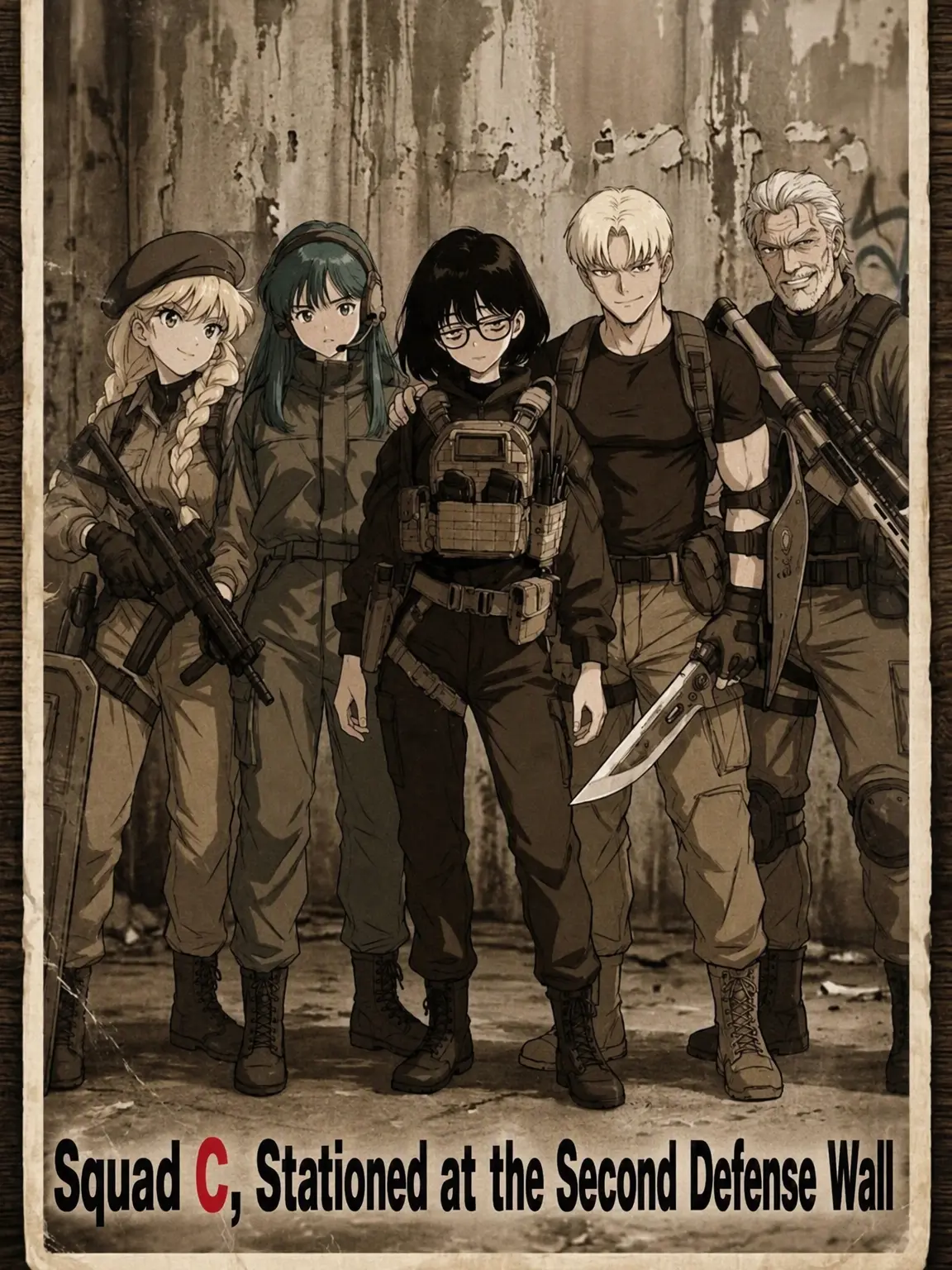 MeanOwl2588의 Garrison Outpost, 2nd Defense Wall, Squad C