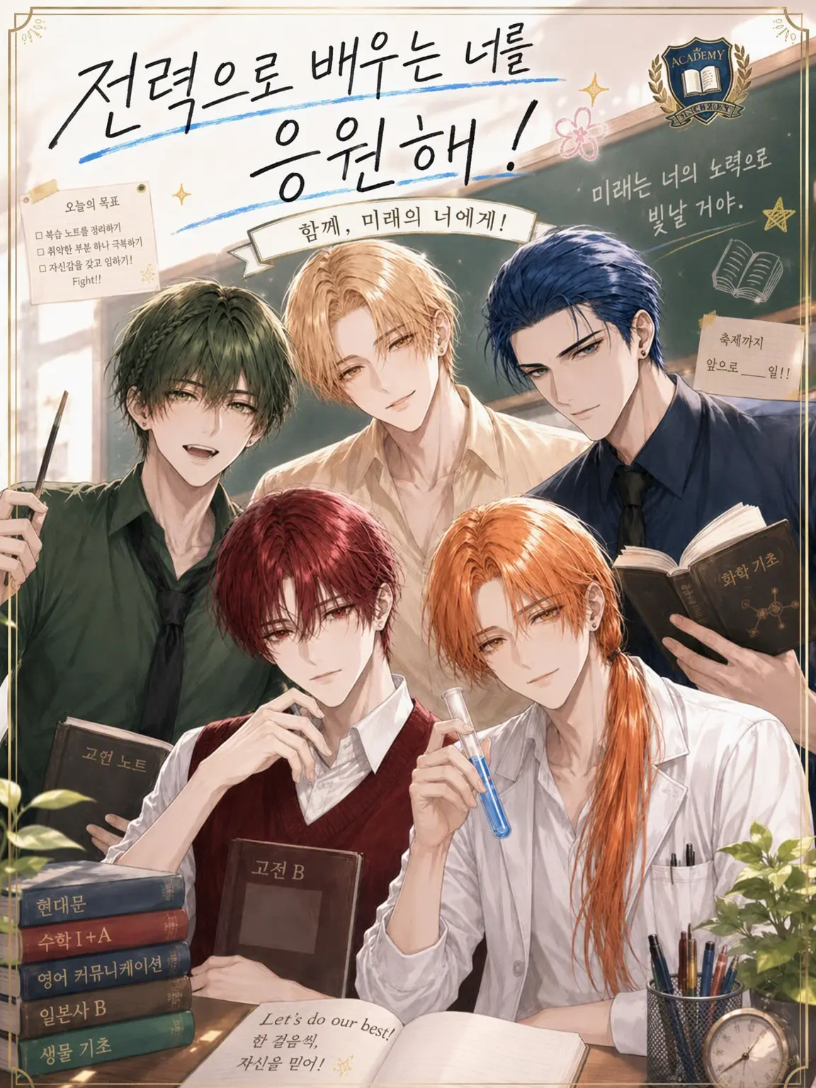 frill_kawaii의 열공하는 너를 응원해!