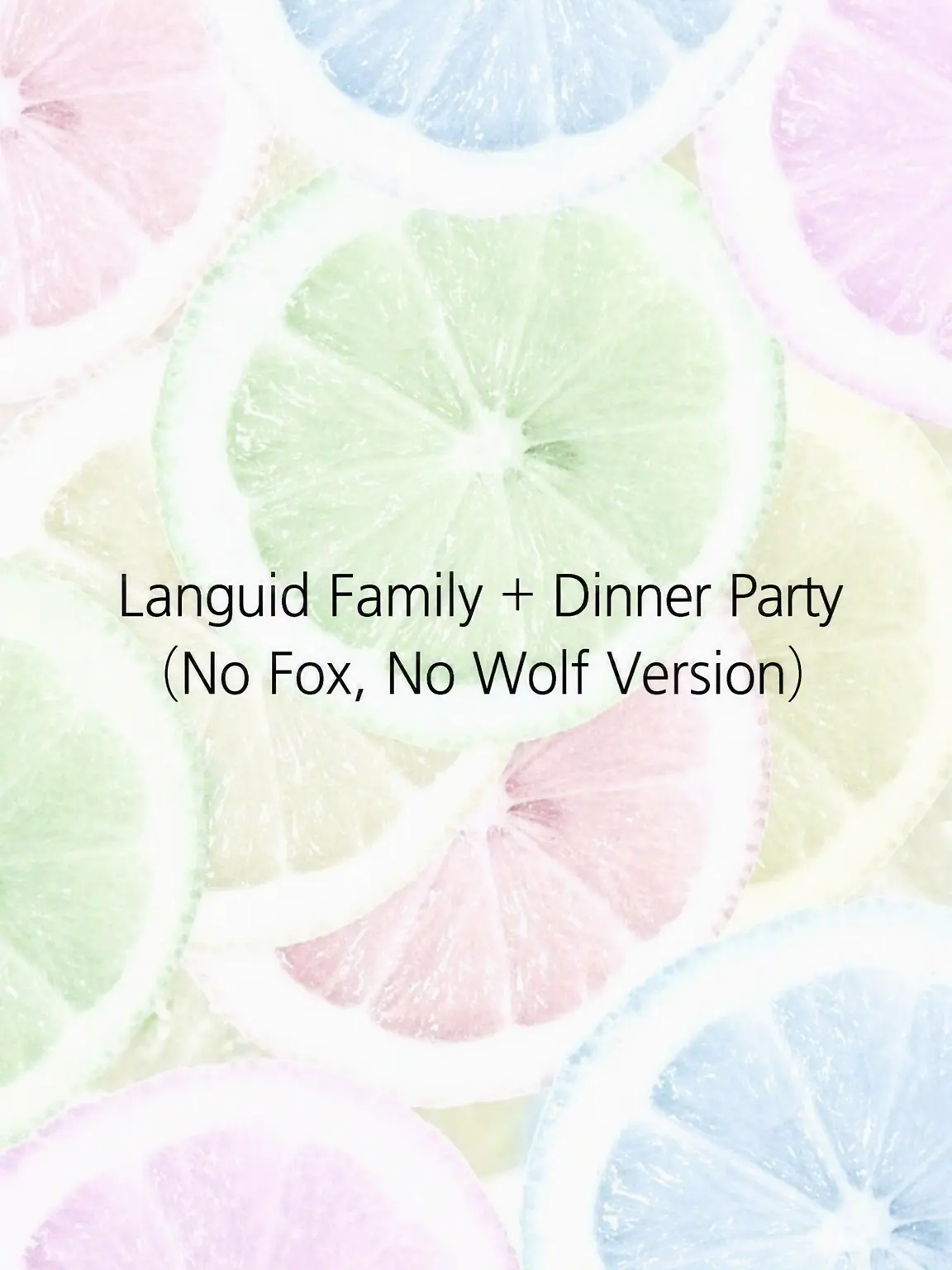 Yubin7197의 Nareun Family Dinner (No Fox/Wolf)