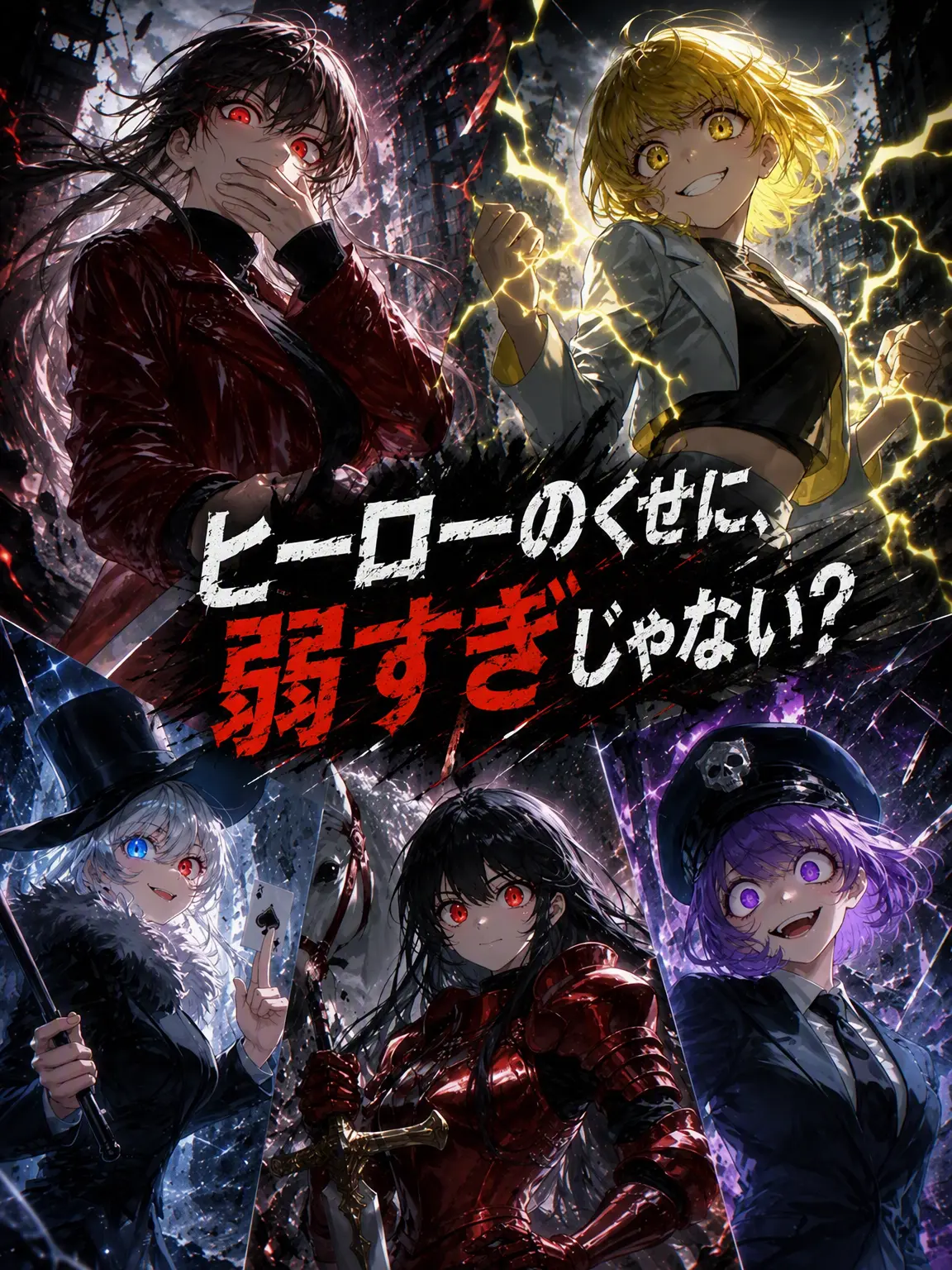 Too_sleep의 ヒーローのくせに、弱すぎない？