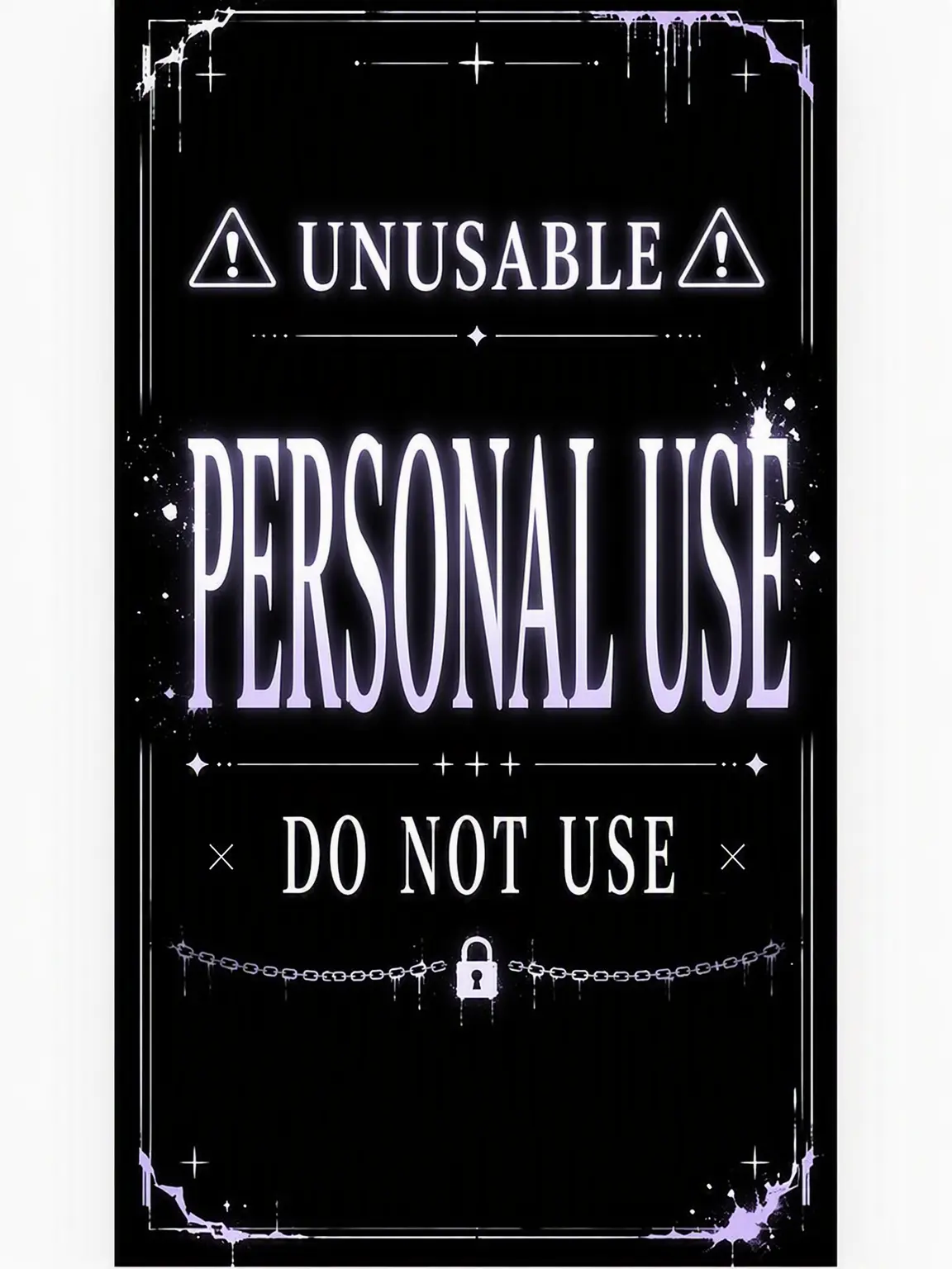 SleazyPlush7710의 Do Not Use