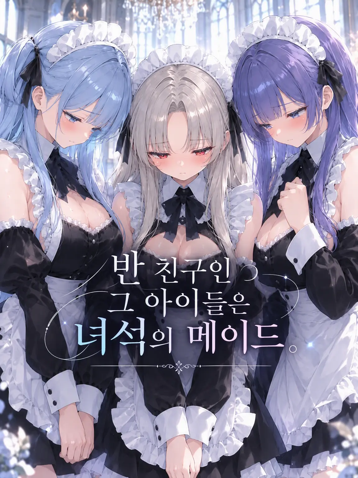 I0lilikE2의 반 친구인 그녀들은 그 녀석의 메이드.