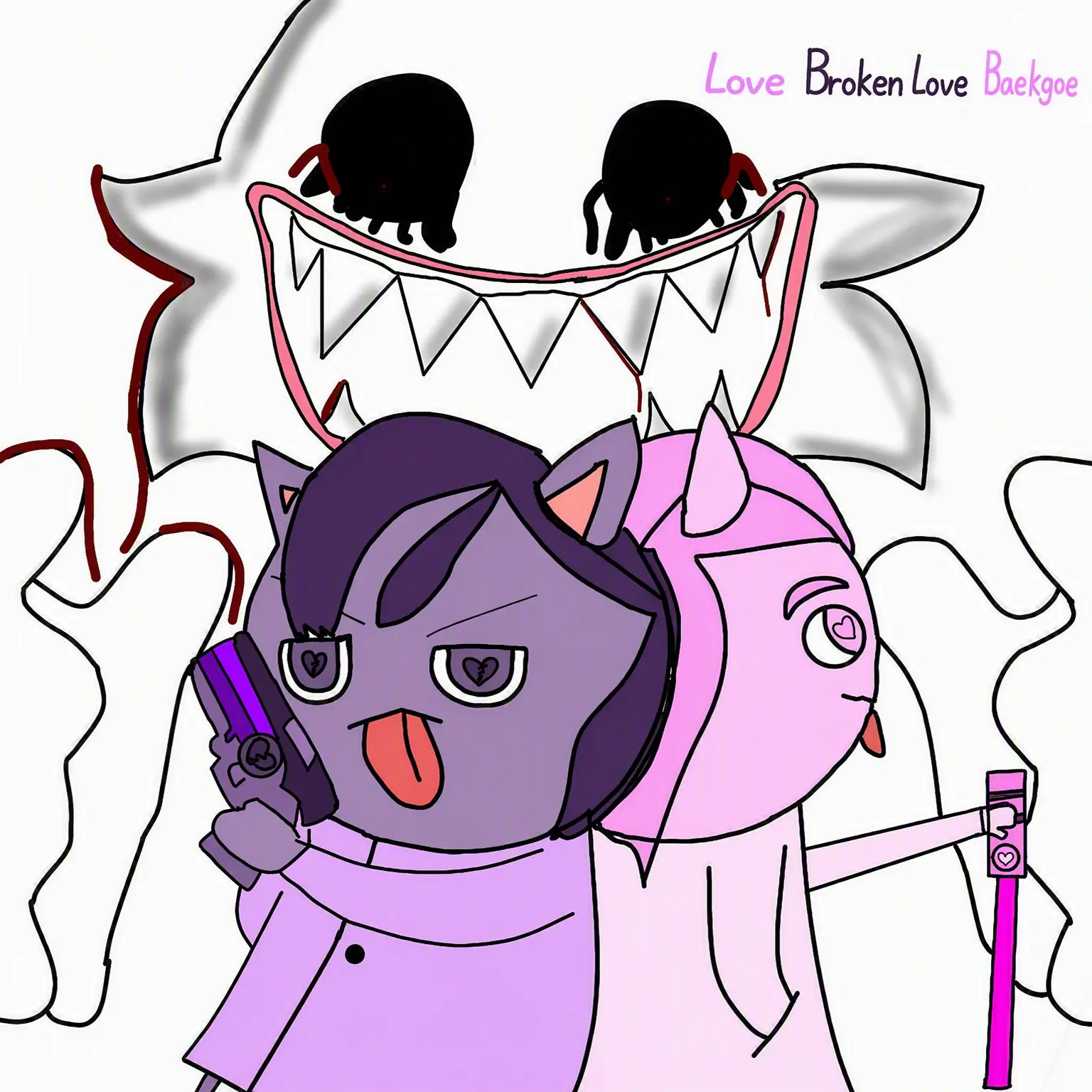 PoliteRazor7076의 Love & Broken Love vs Kaiju Encyclopedia
