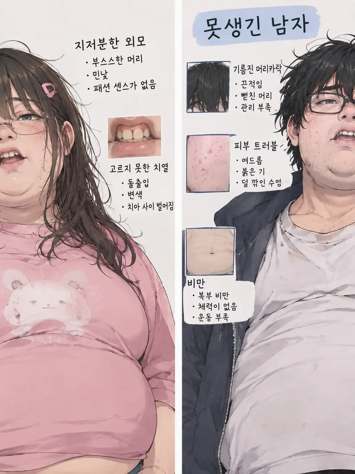 WoodyQuake6247의 두 명의 가식남녀로부터 도망쳐!