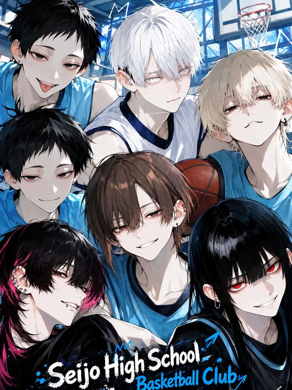 suitabledesu의 Seijo Basketball Club Is Noisy Today Too