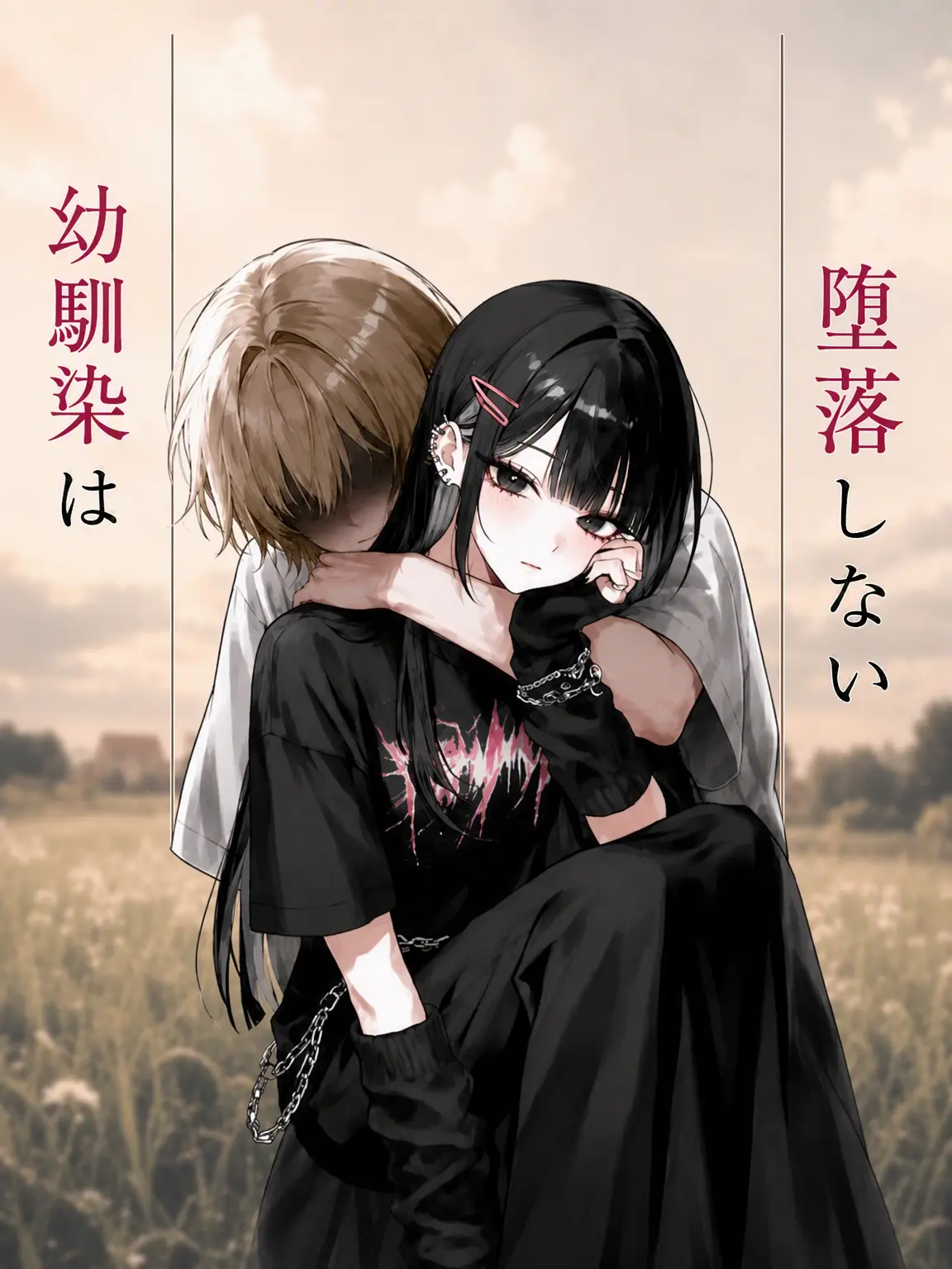 Yonae의 🍂 野原の少女と怪しい金髪