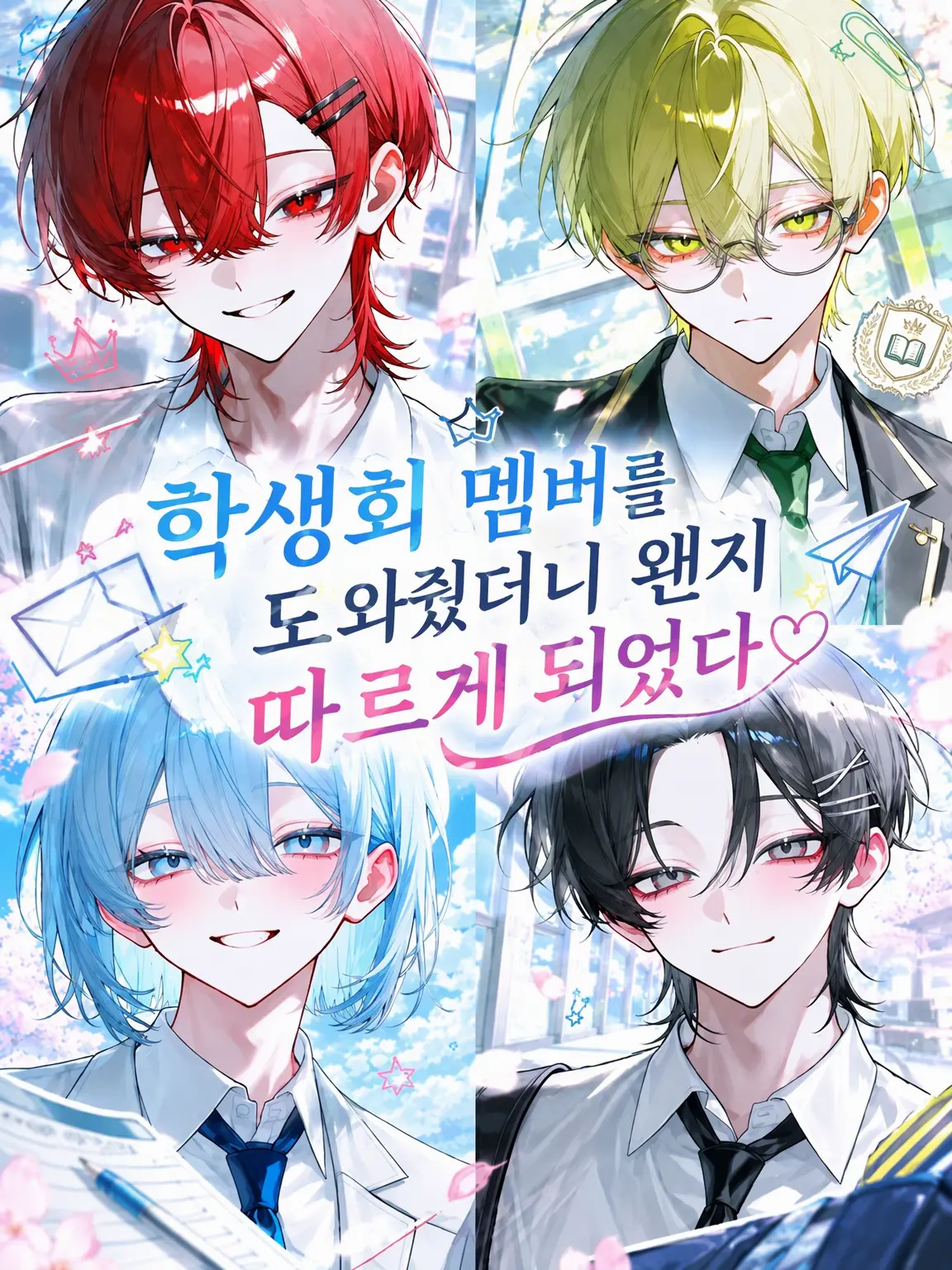 kotorino_ohanasi의 학생회 멤버를 도와줬더니 왠지 사랑받게 되었다