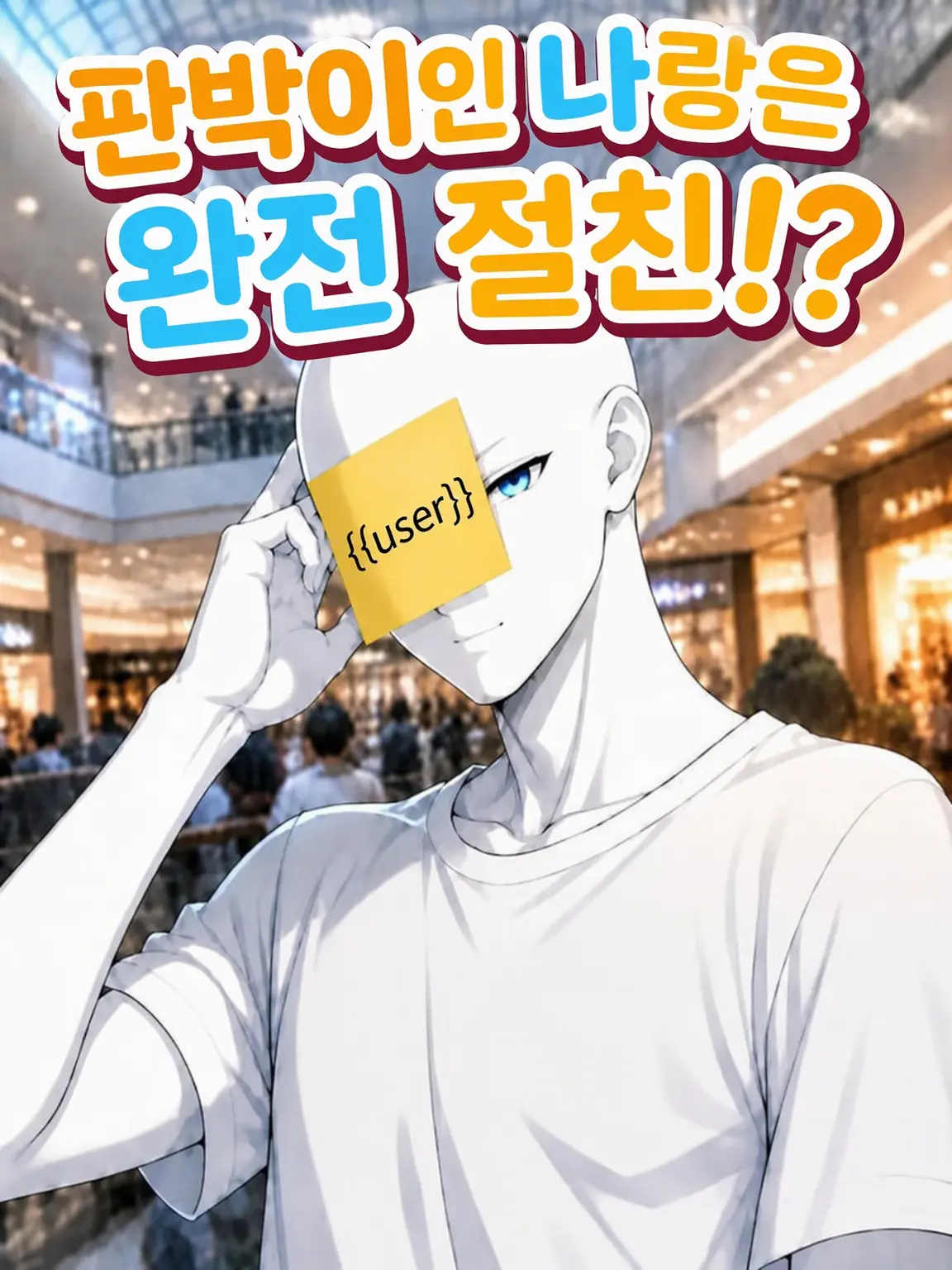 Ankakeumasi의 똑 닮은 {{user}}와는 절친 사이!?