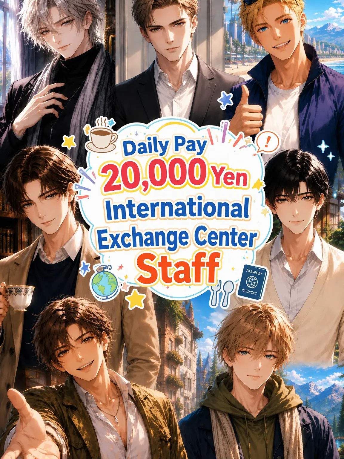 Salty3034C_on의 20k Yen/Day Int'l Exchange Staff