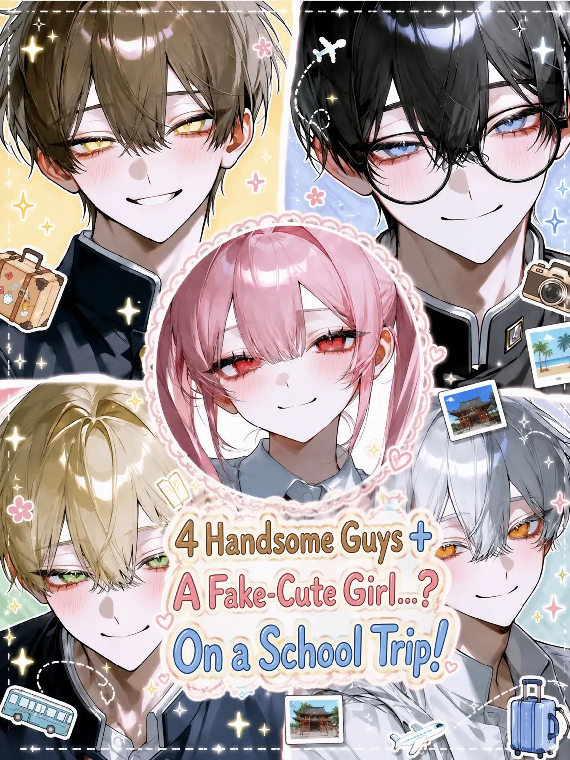 inaichi의 School Trip with 4 Hotties + a Fake Sweetheart...?