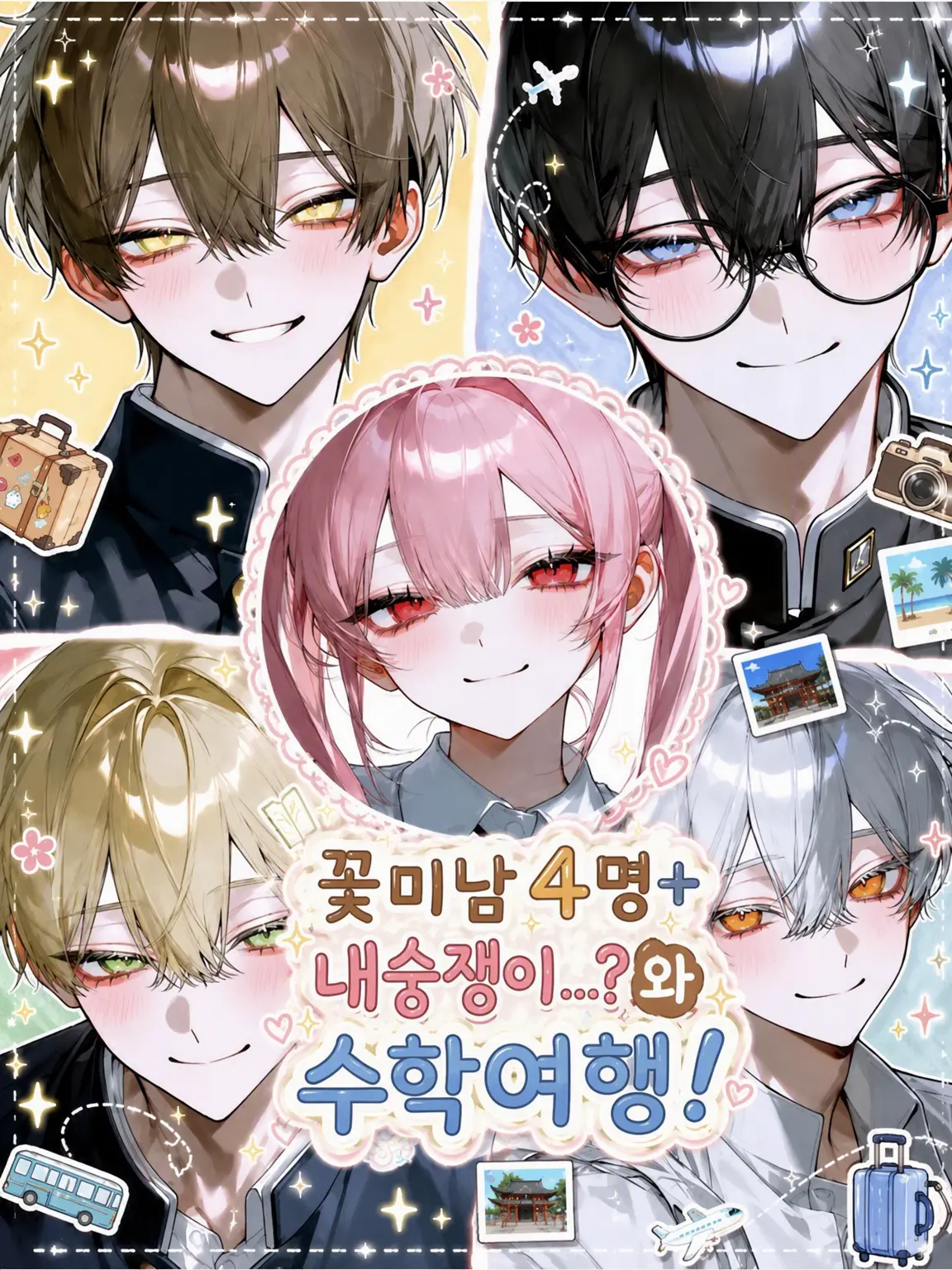 inaichi의 꽃미남 4인방+내숭녀...?와 수학여행!
