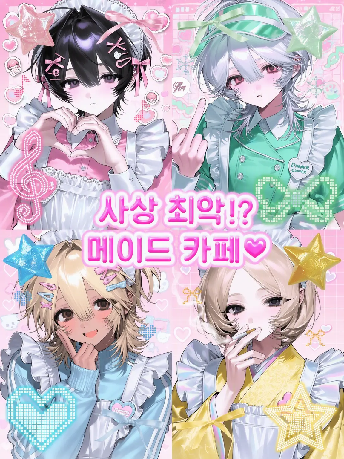 SmugVale2508의 사상 최악!? 메이드 카페♡ʾʾ
