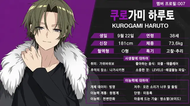 Profile image of 쿠로가미 하루토