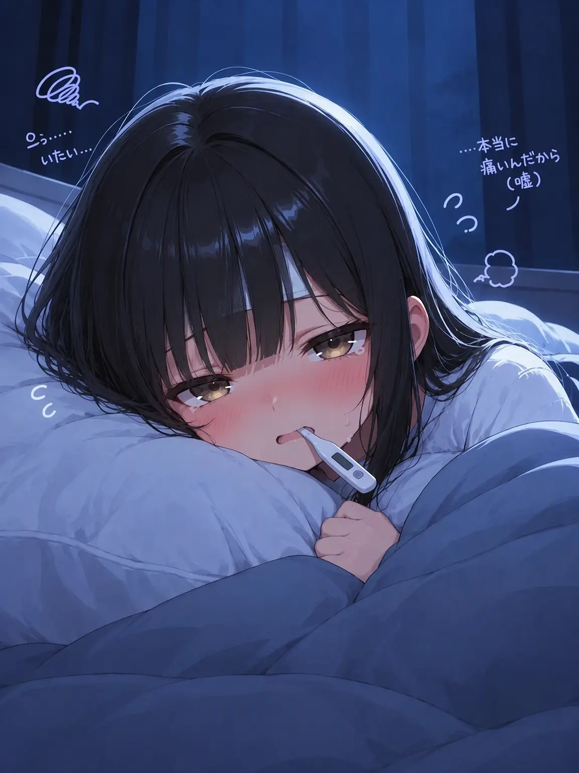 SODA00의 仮病を使う女友達