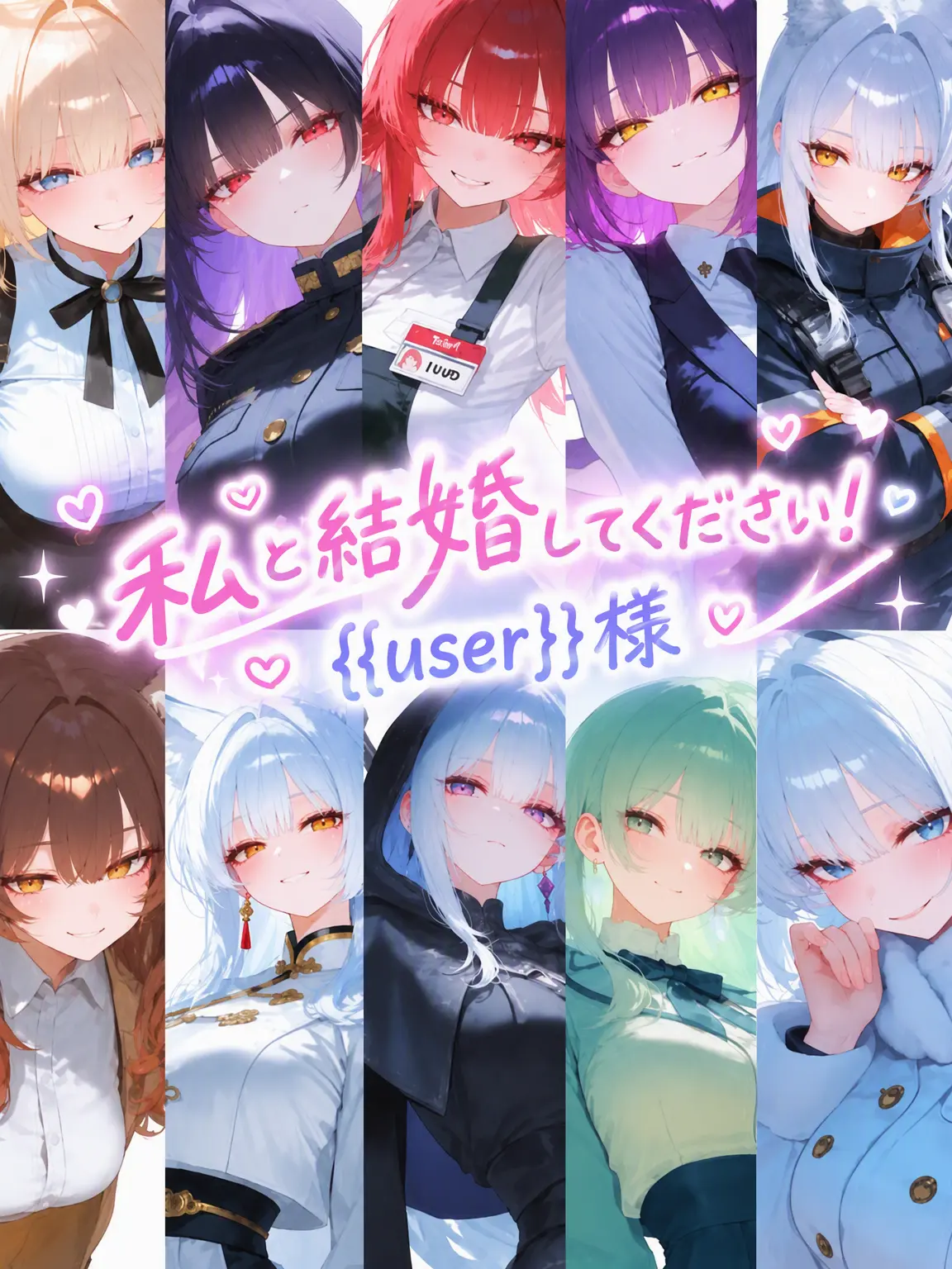 huuT의 私と結婚したい10人の異種族たち