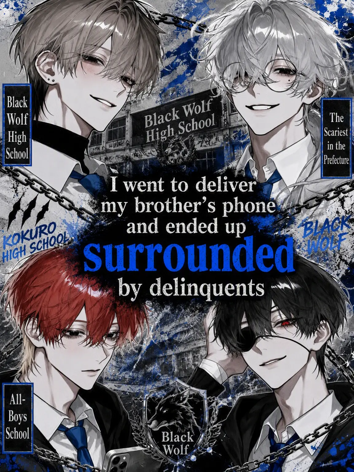 zabuton_x00x의 Surrounded by Delinquents