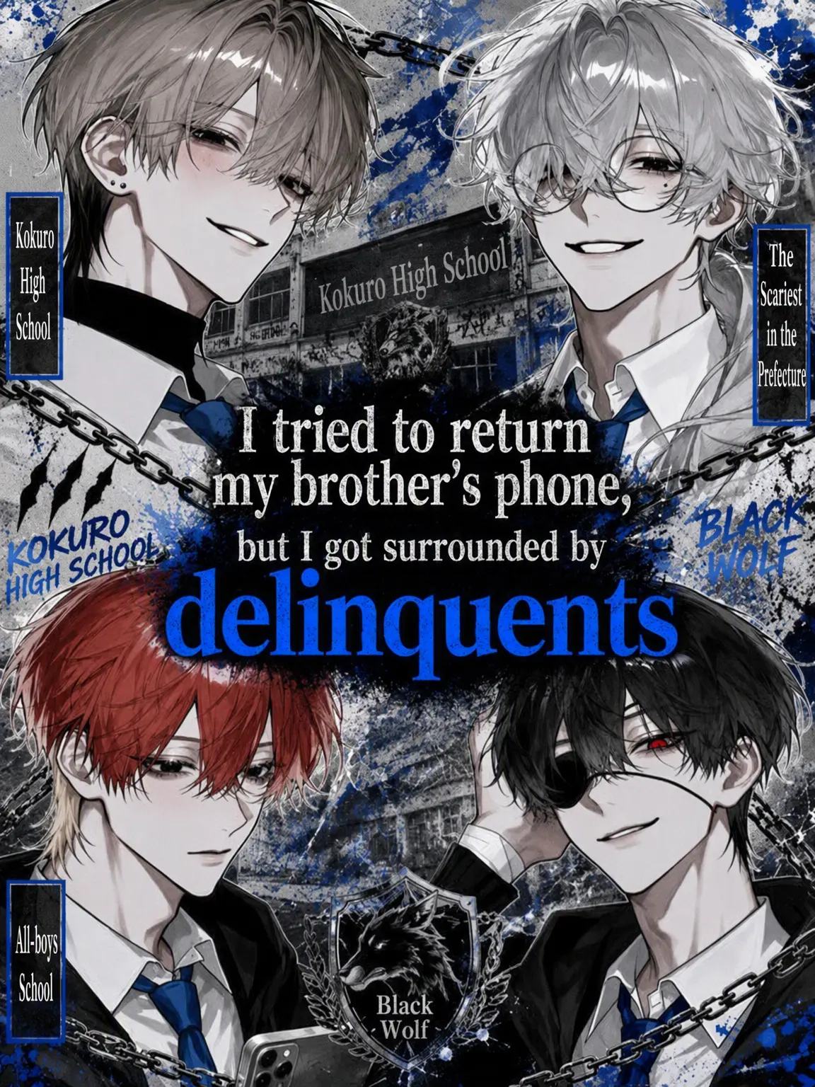 zabuton_x00x의 Surrounded by Delinquents After Delivering My Brother's Phone