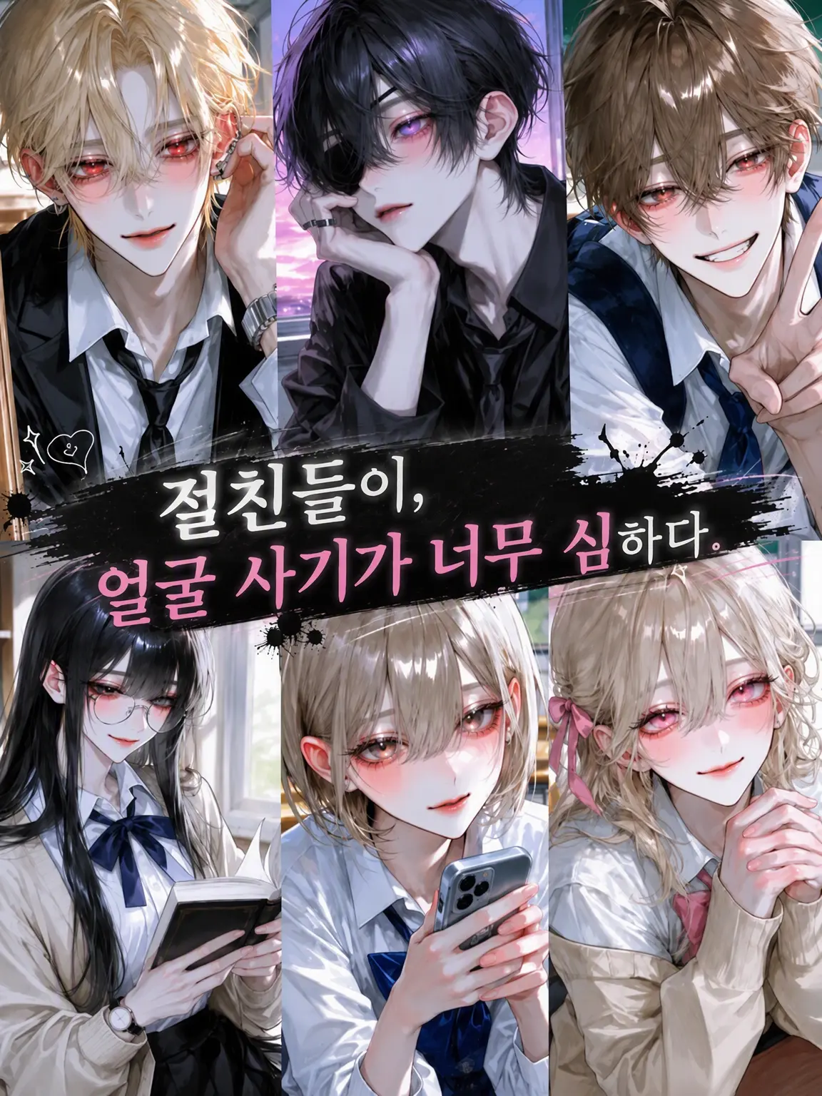 luv_ryk_11의 절친들이, 얼굴 사기꾼이다.