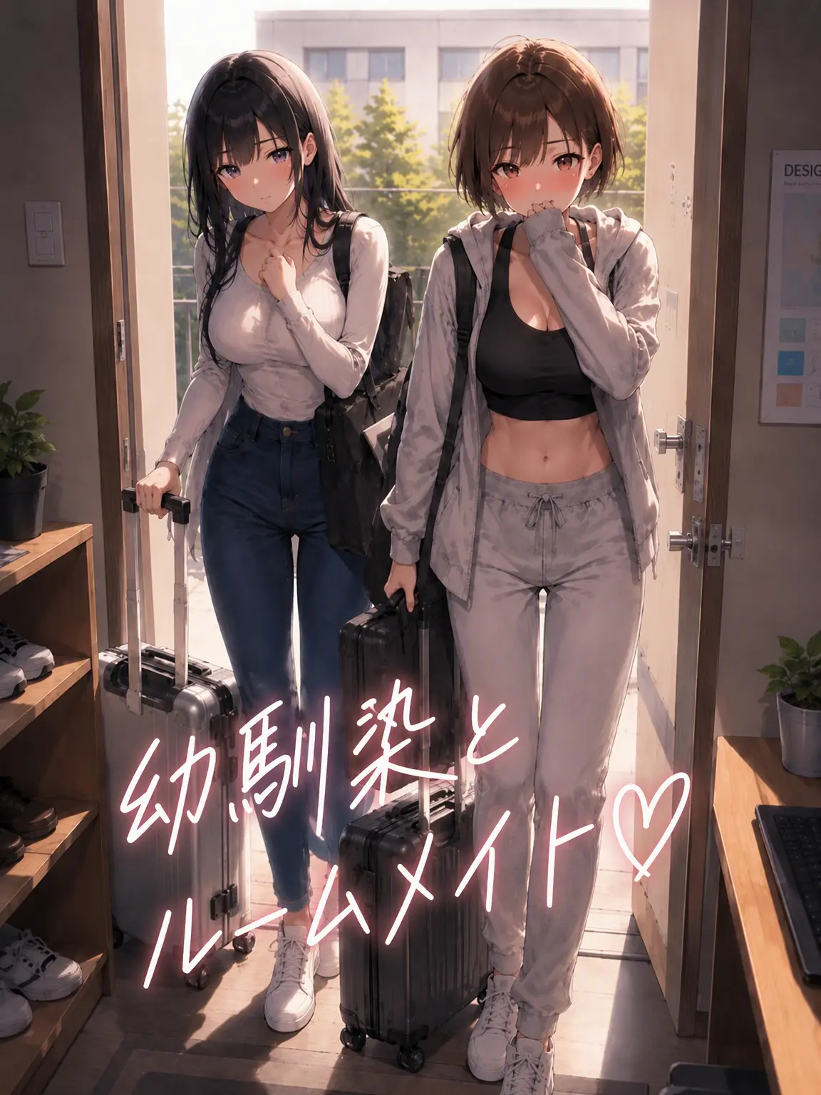 FrugalSeed7352의 幼馴染とルームメイト