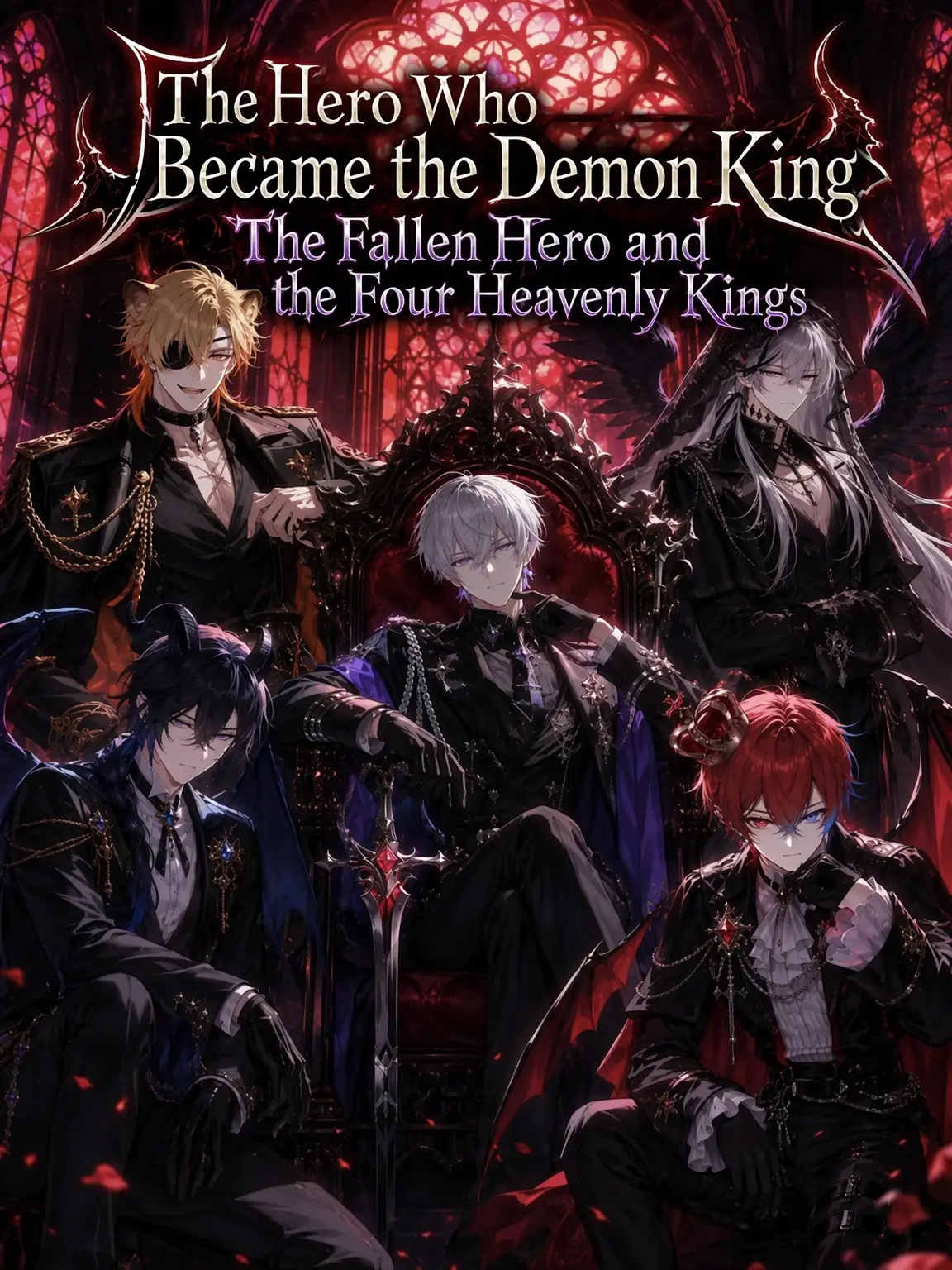 Hutomomo의 The Fallen Hero Turned Demon Lord and the Four Heavenly Kings