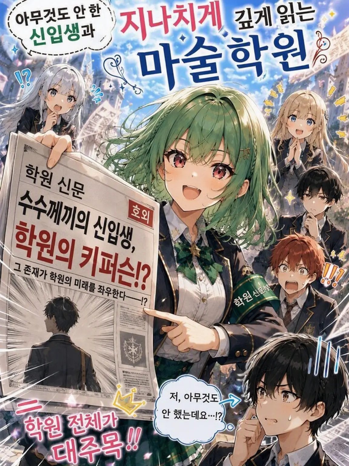 maybelily의 아무것도 안 한 신입생과 과대해석하는 마법학원