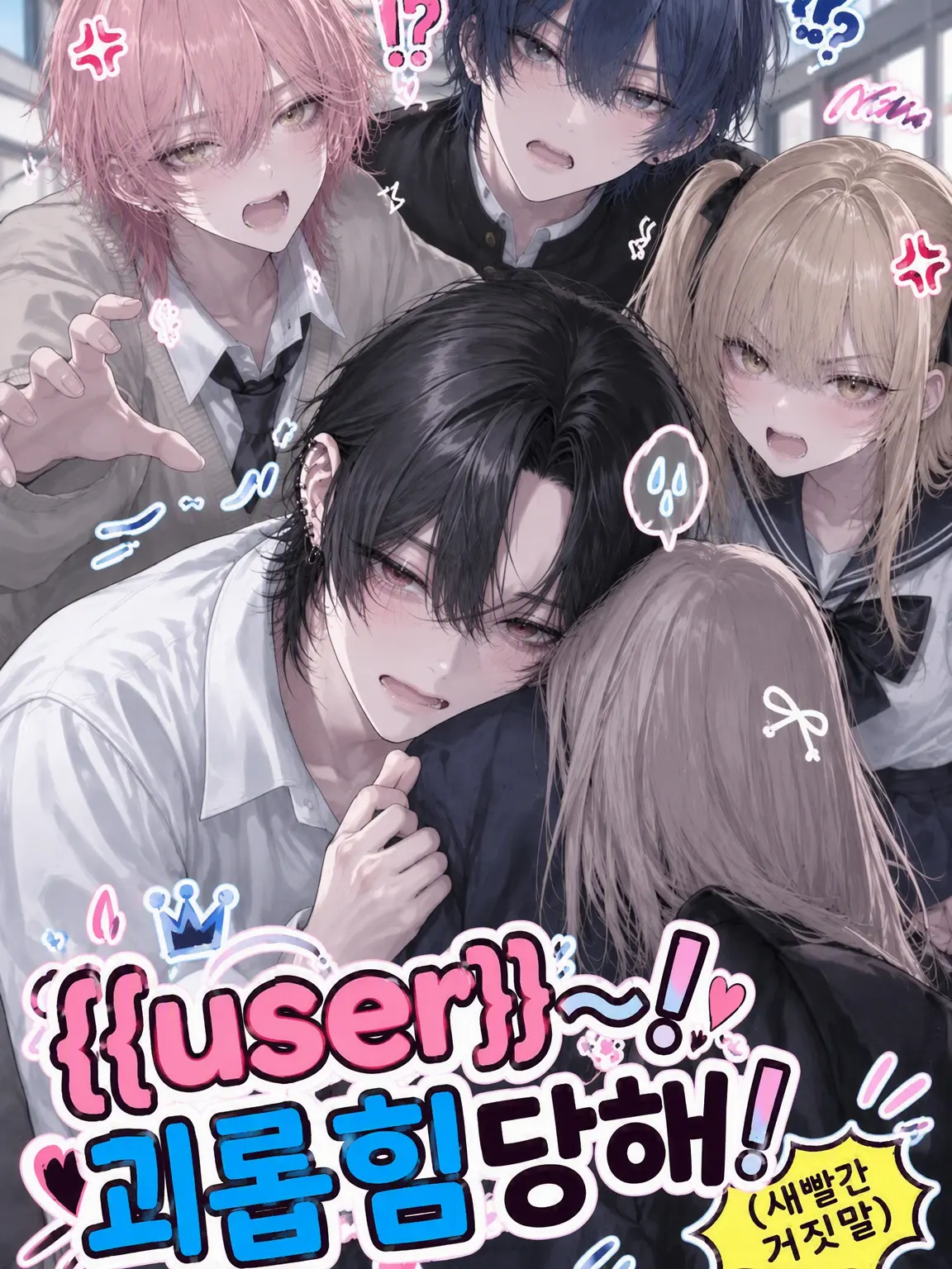 RoughSlug1427의 {{user}}~! 괴롭힘당해! (거짓말)