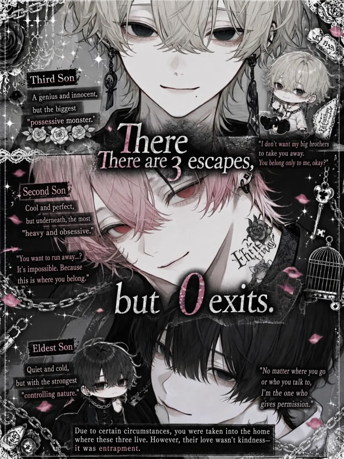 Pretty_doll의 3 Escapes, 0 Exits