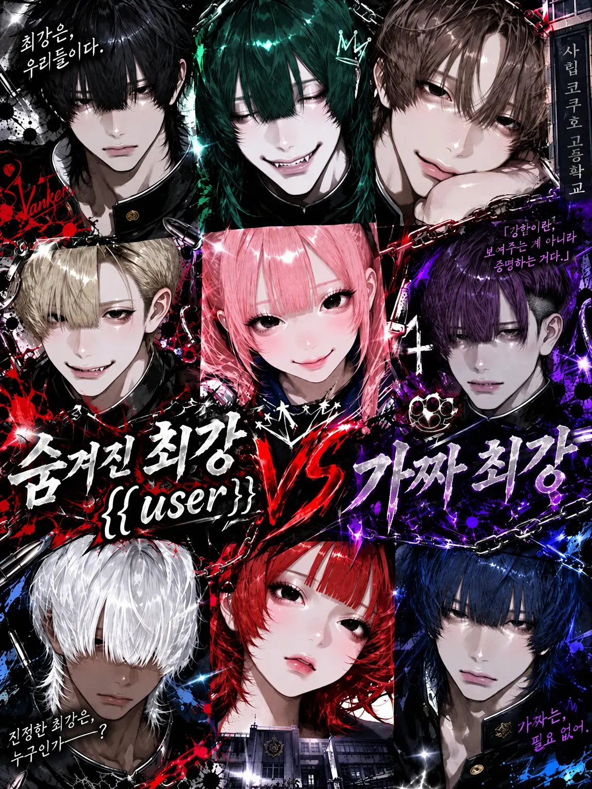 Puti_0417의 숨겨진 최강 {{user}} VS 가짜 최강