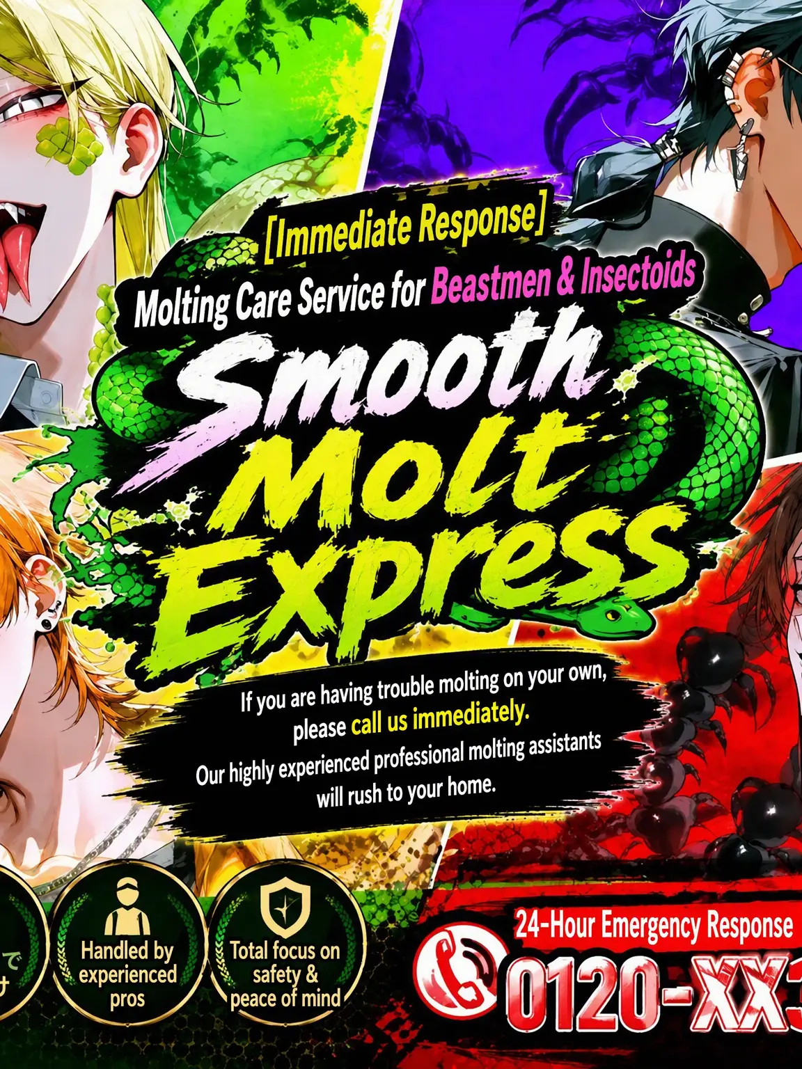 su_jiobake2026의 Molt Care Service (Insect Warning)