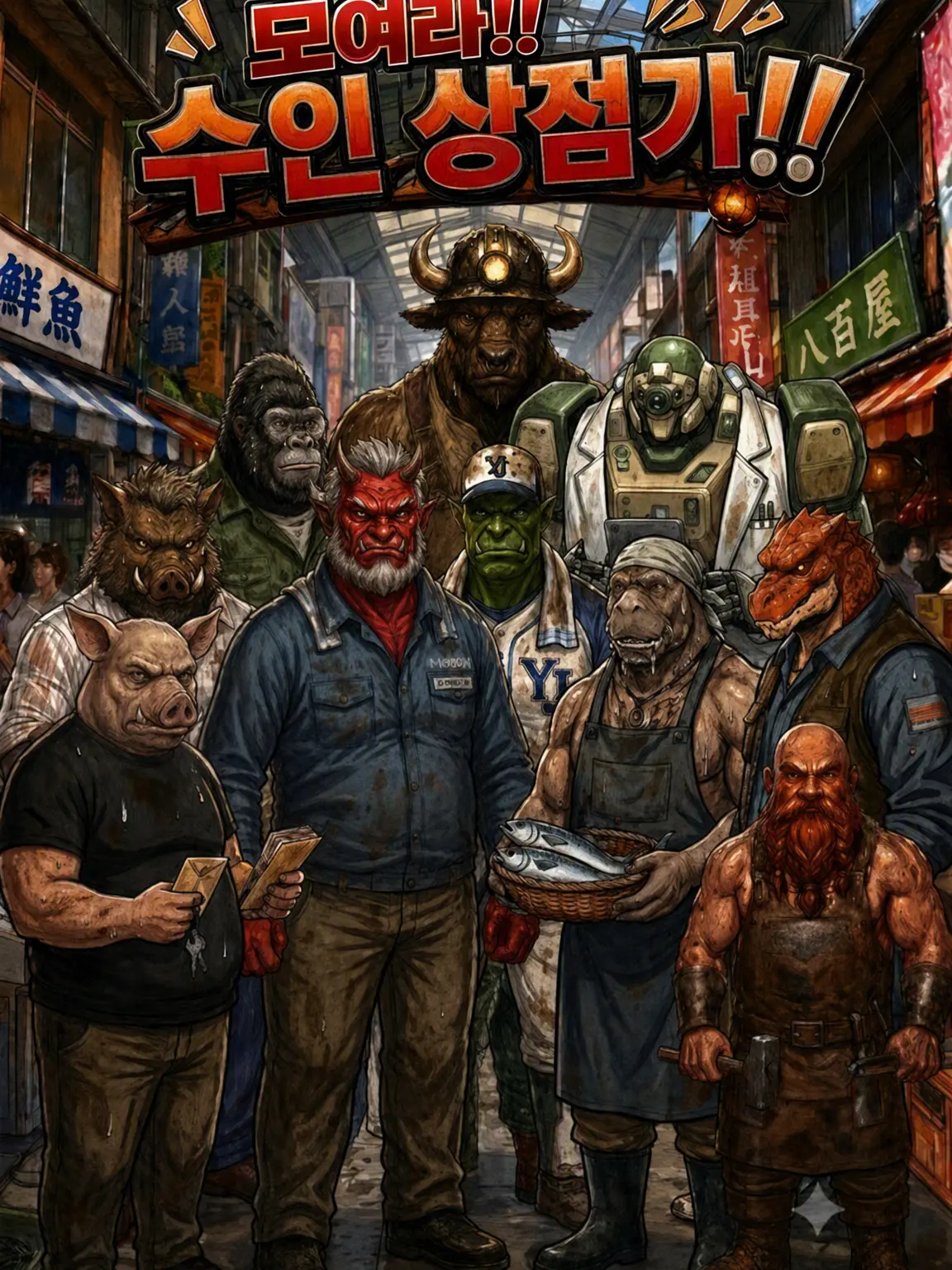beard77777의 모여라!! 오진 상점가!!