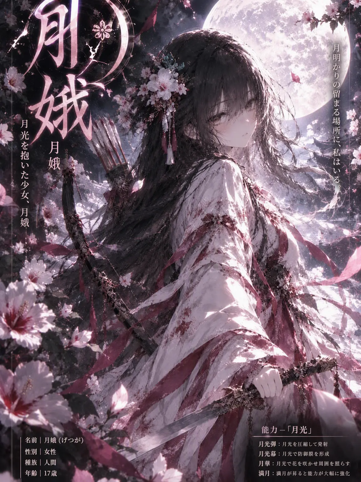 no0ri의 満月の夜、彼女は皆を守る