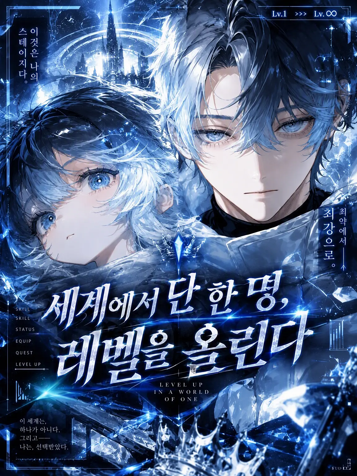 _men9i의 세계에서 유일하게 레벨업